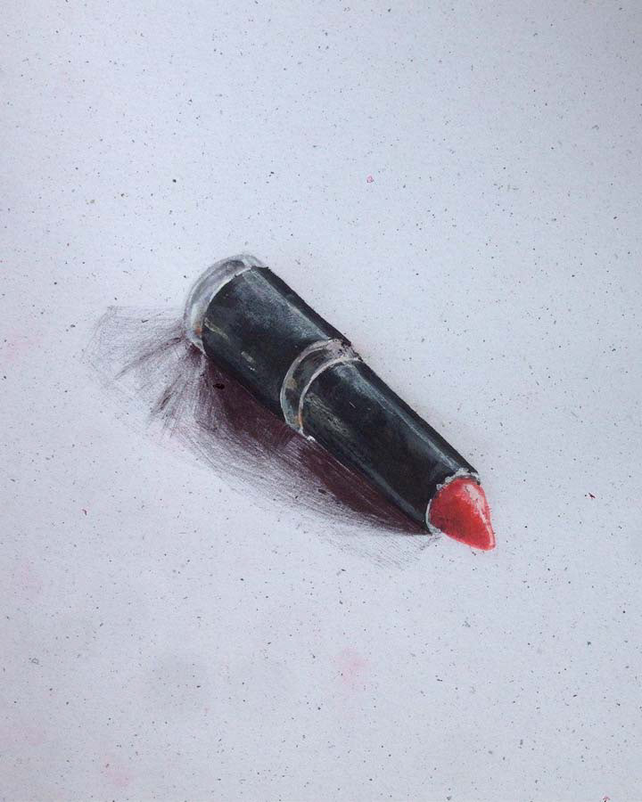 linda's lipstick. 23.08.2016.