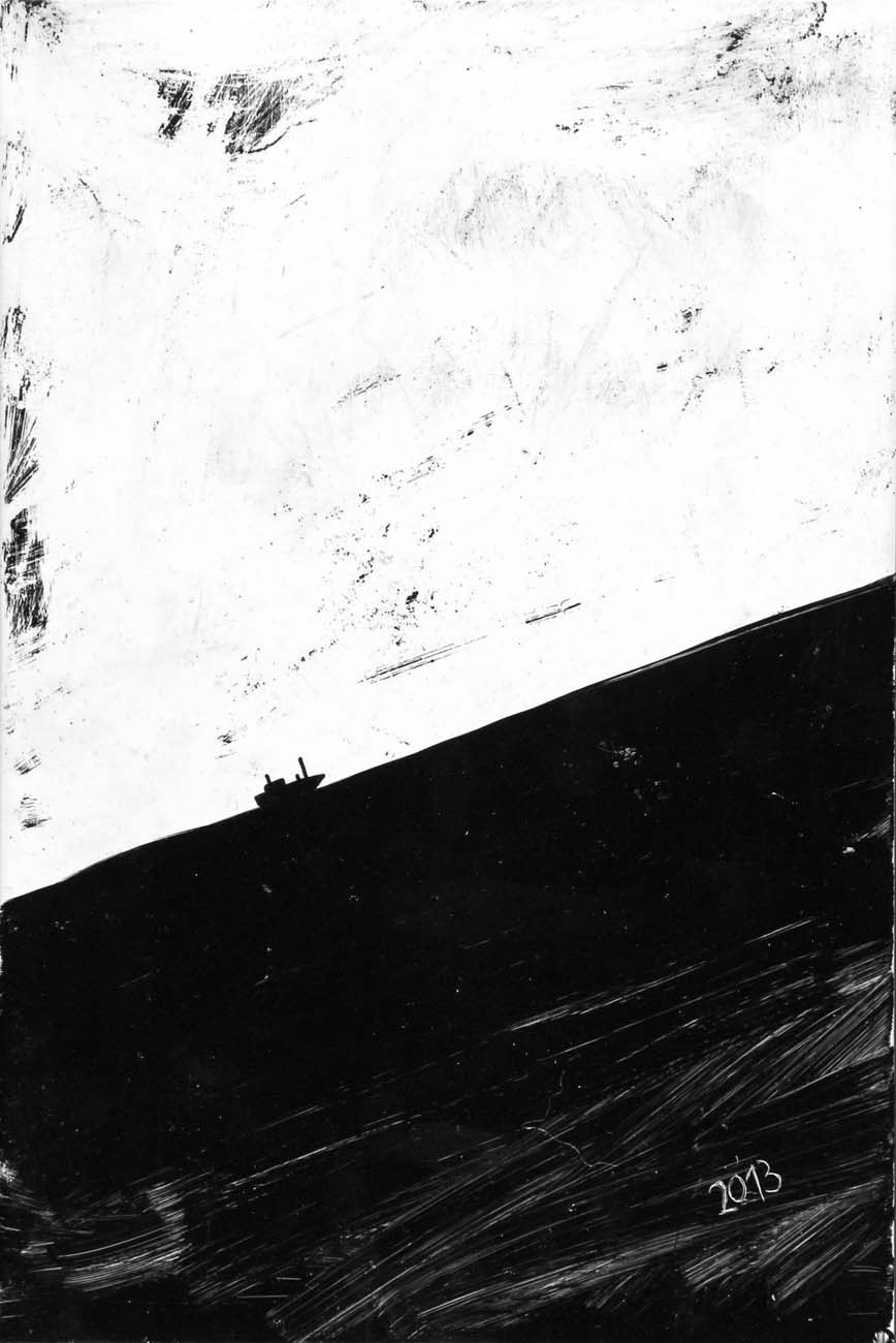 acrilycs on tile, 2013