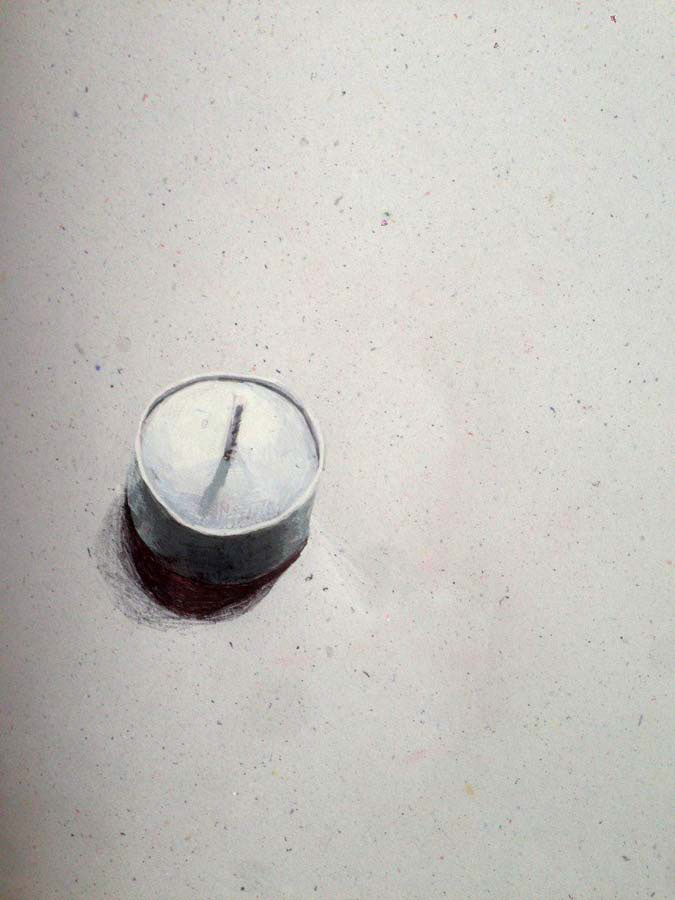 most ordinary candle. 13.05.2016.