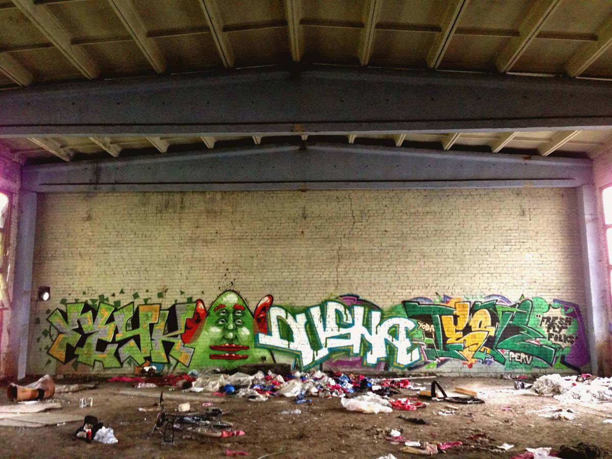 with Feyk, Dusha and Teor. Riga, Latvia, 2013