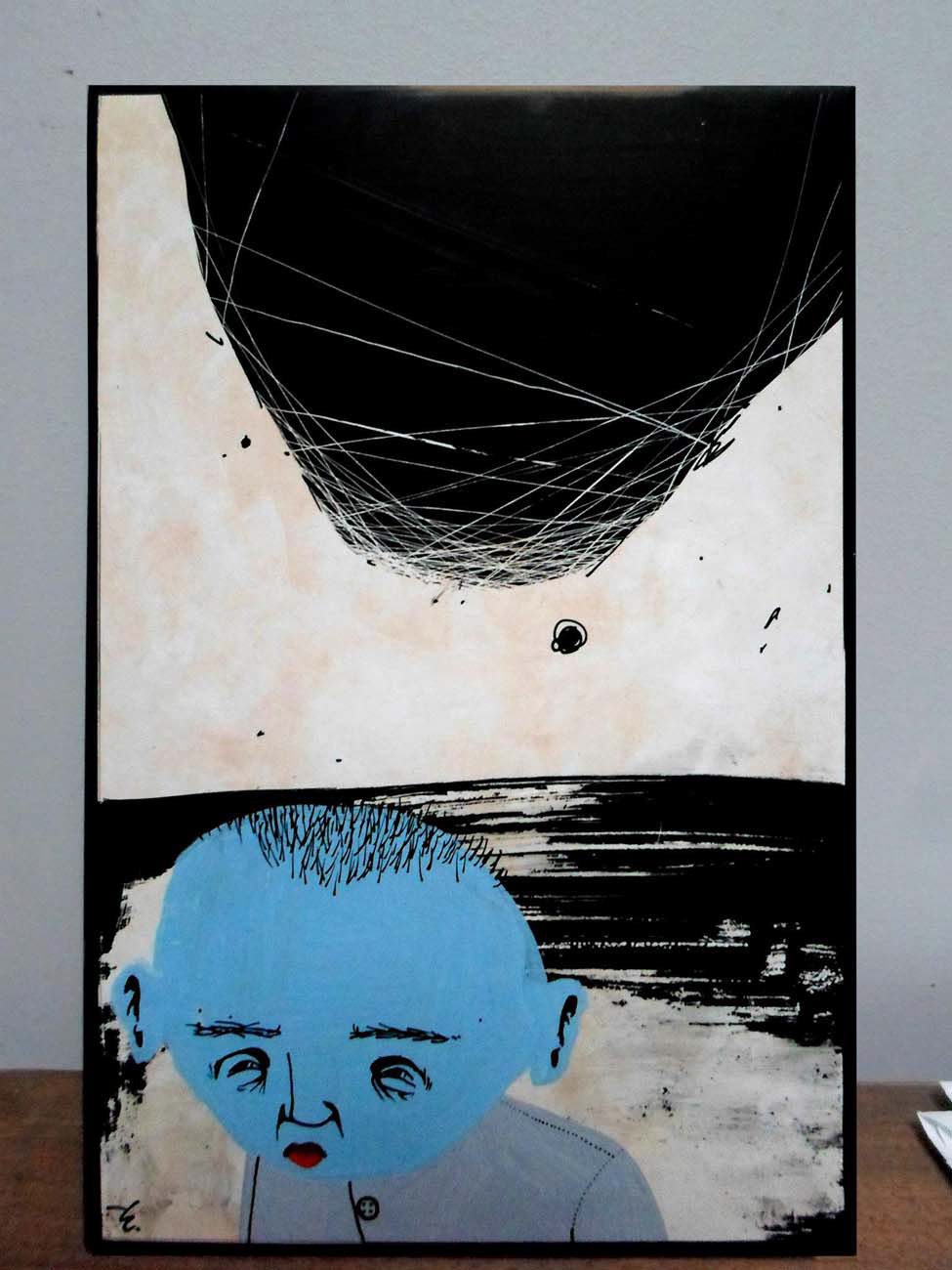 acrilycs on tile, 2013