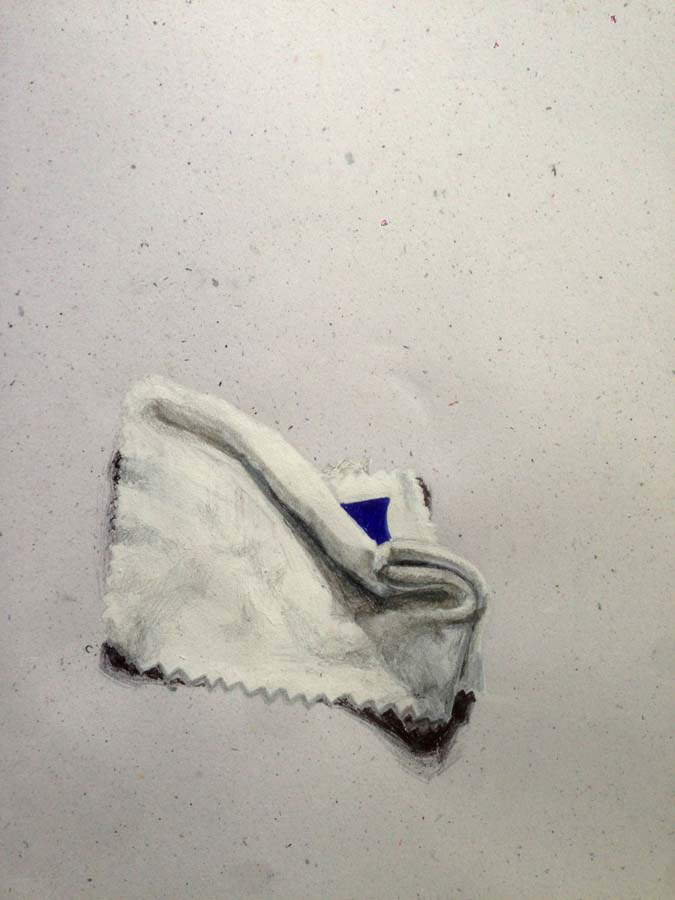 "napkin" for cleaning glasses. 12.05.2016.