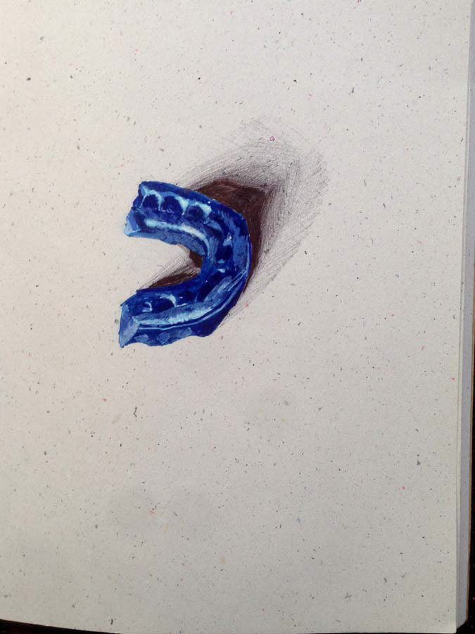 uldis's mouth guard. 16.07.2016.