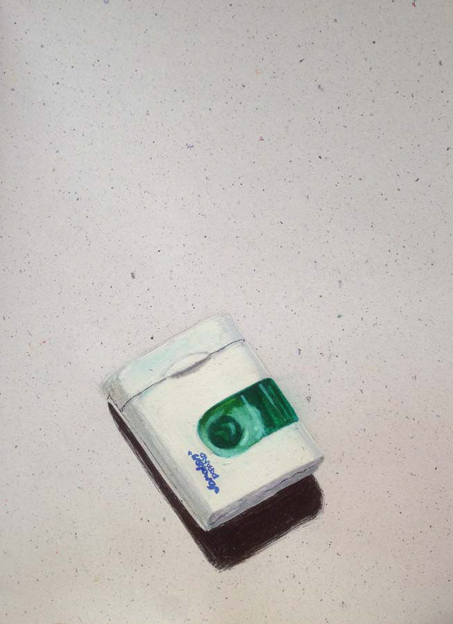 dental floss never used by me. But mine. 13.02.2016.