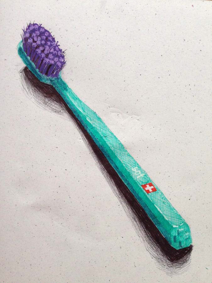 my toothbrush. 23.09.2015.