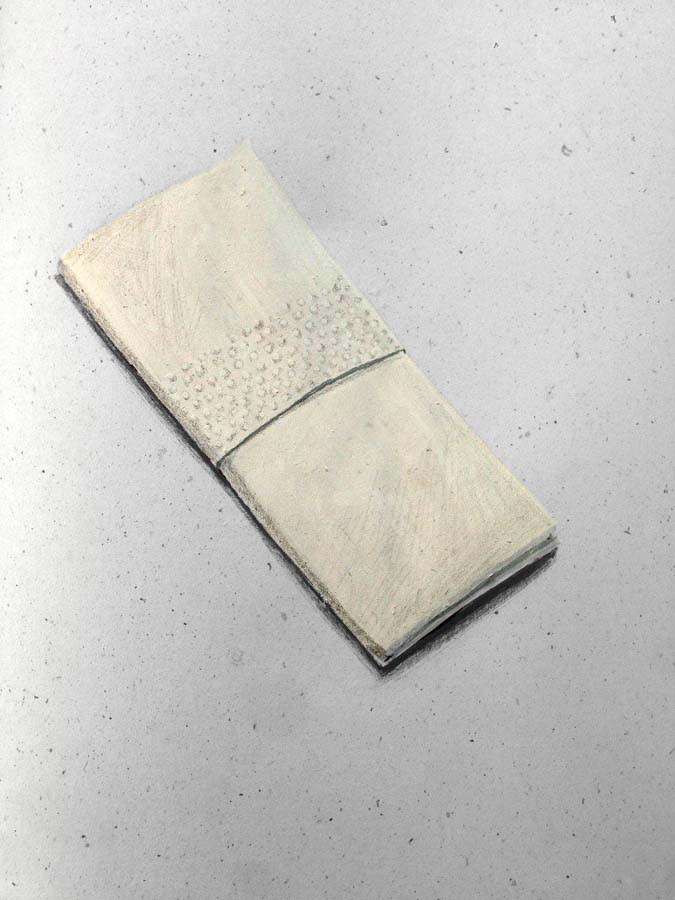unused napkin. 09.05.2016.