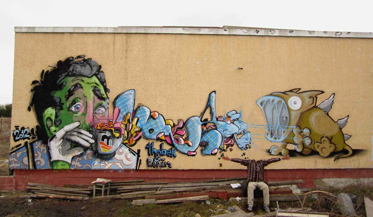 with Renars. Ikšķile, Latvia, 2012