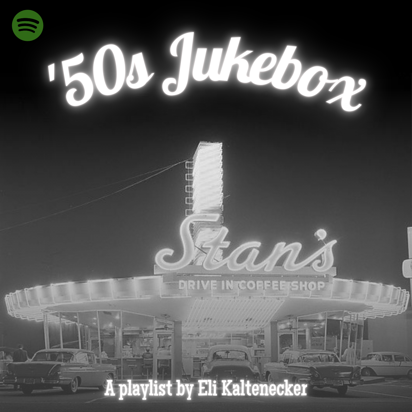 "50s Jukebox" - Spotify Playlist Cover