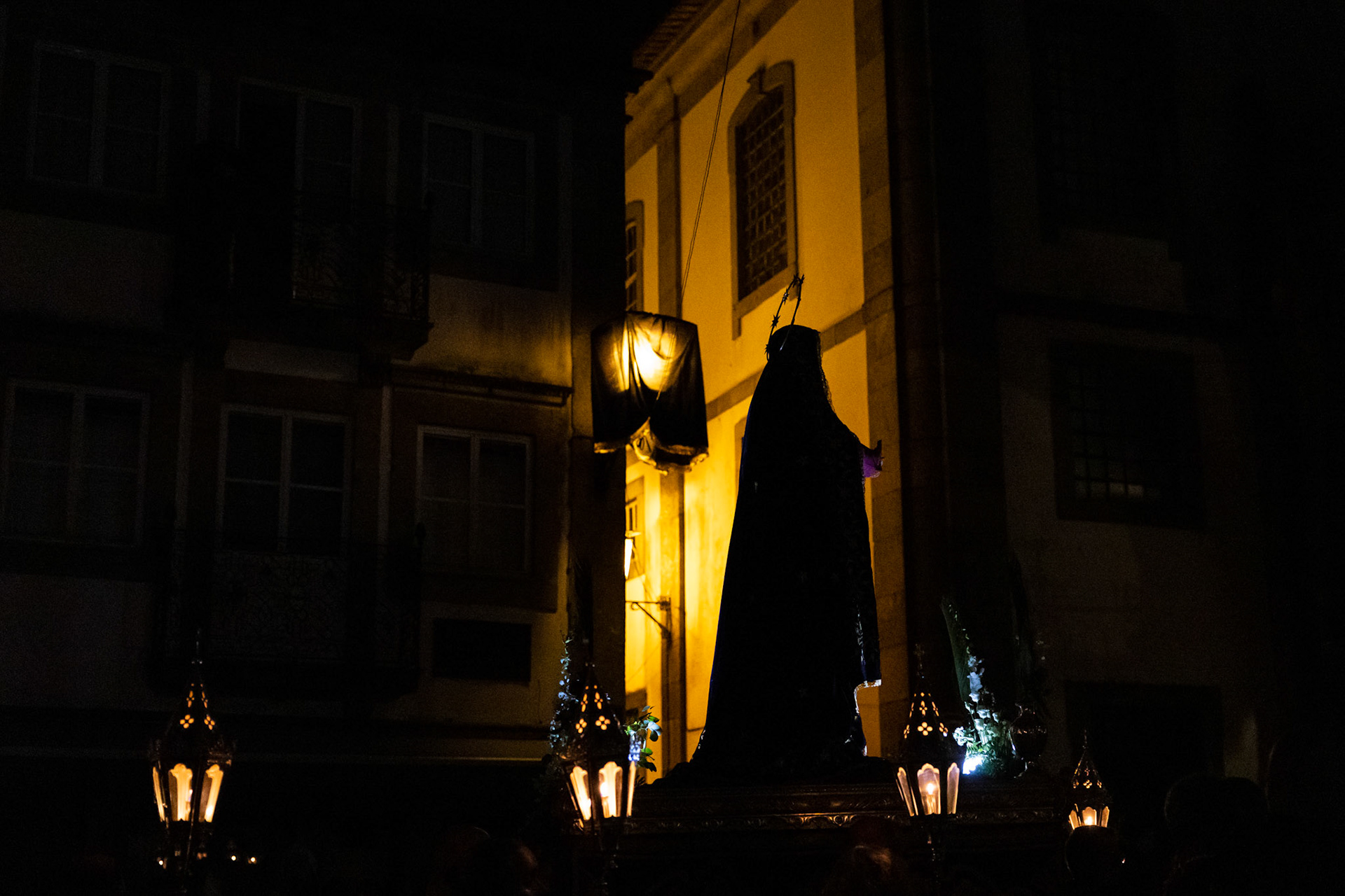 Braga, Portugal - 07 April 2023 : Lord's Burial Procession