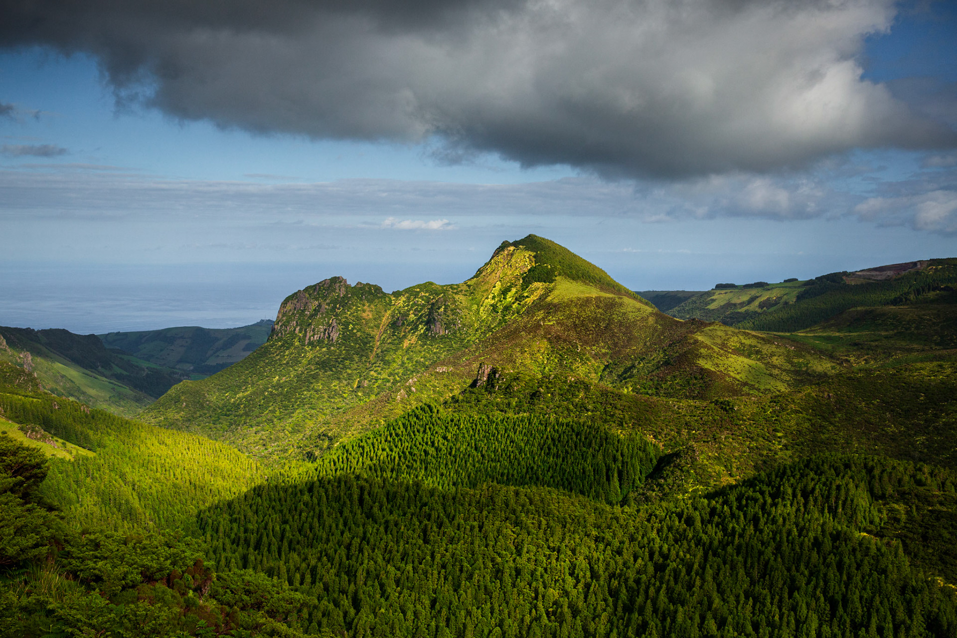 Pico da Sé. Flores, Azores, Portugal