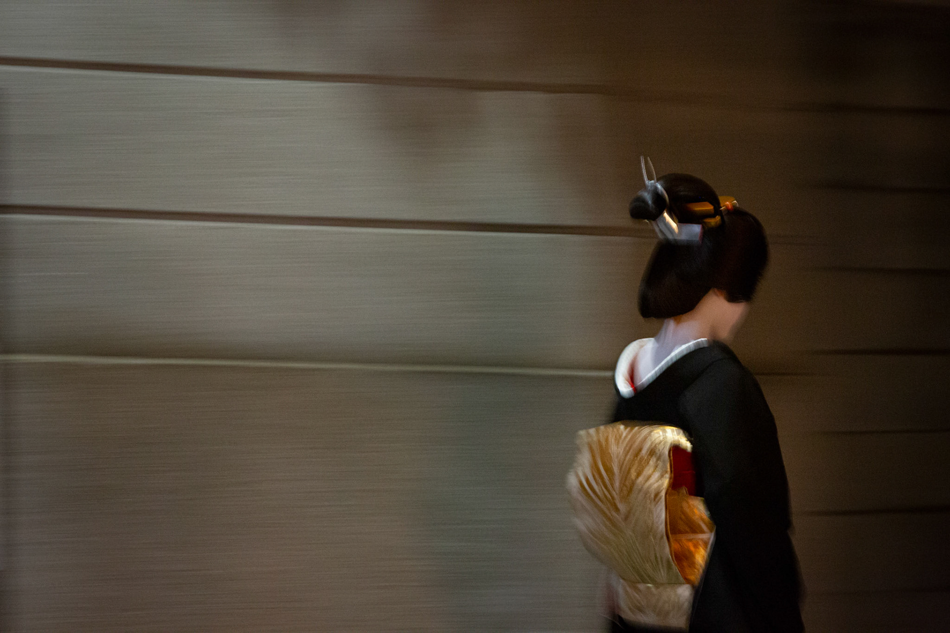 Geisha in Gion. Kyoto, Japan