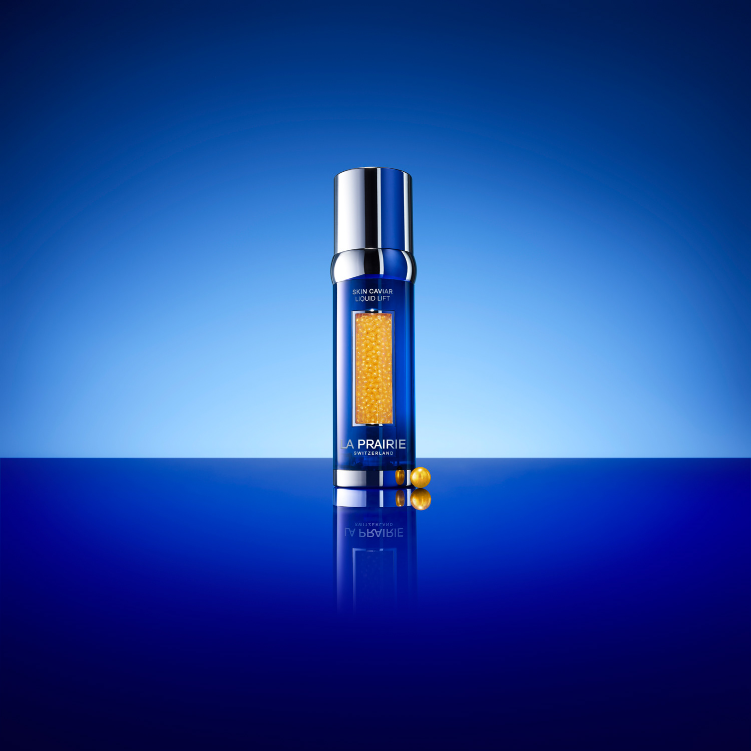 Still life photo La Prairie Cosmetics, Skin Caviar, liquid lift