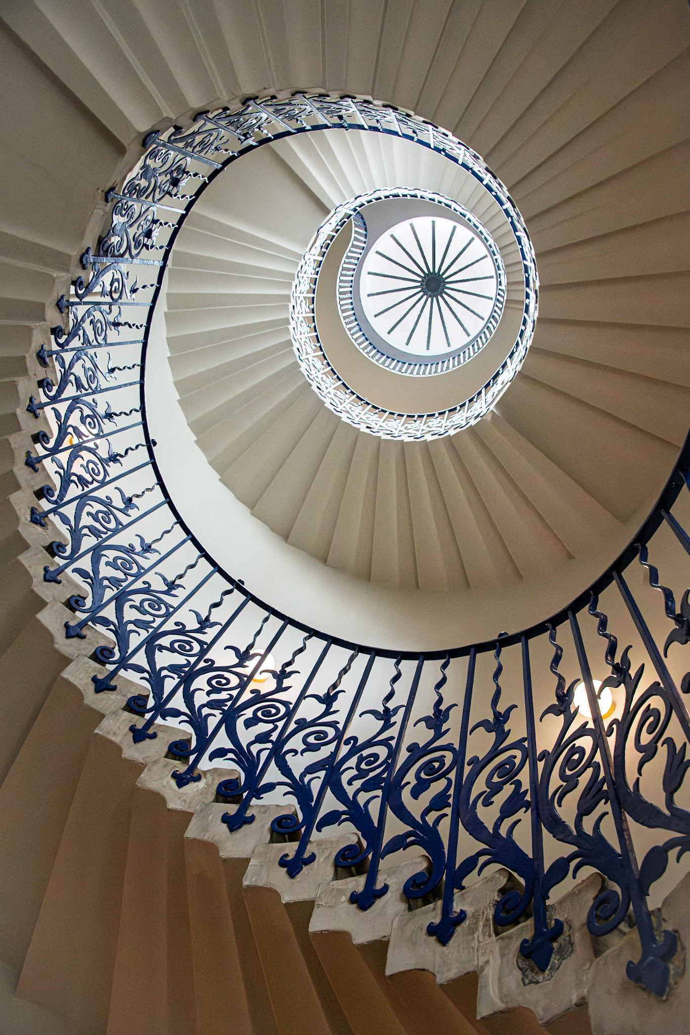Tulip Stairs in the Queen's House, Greenwich