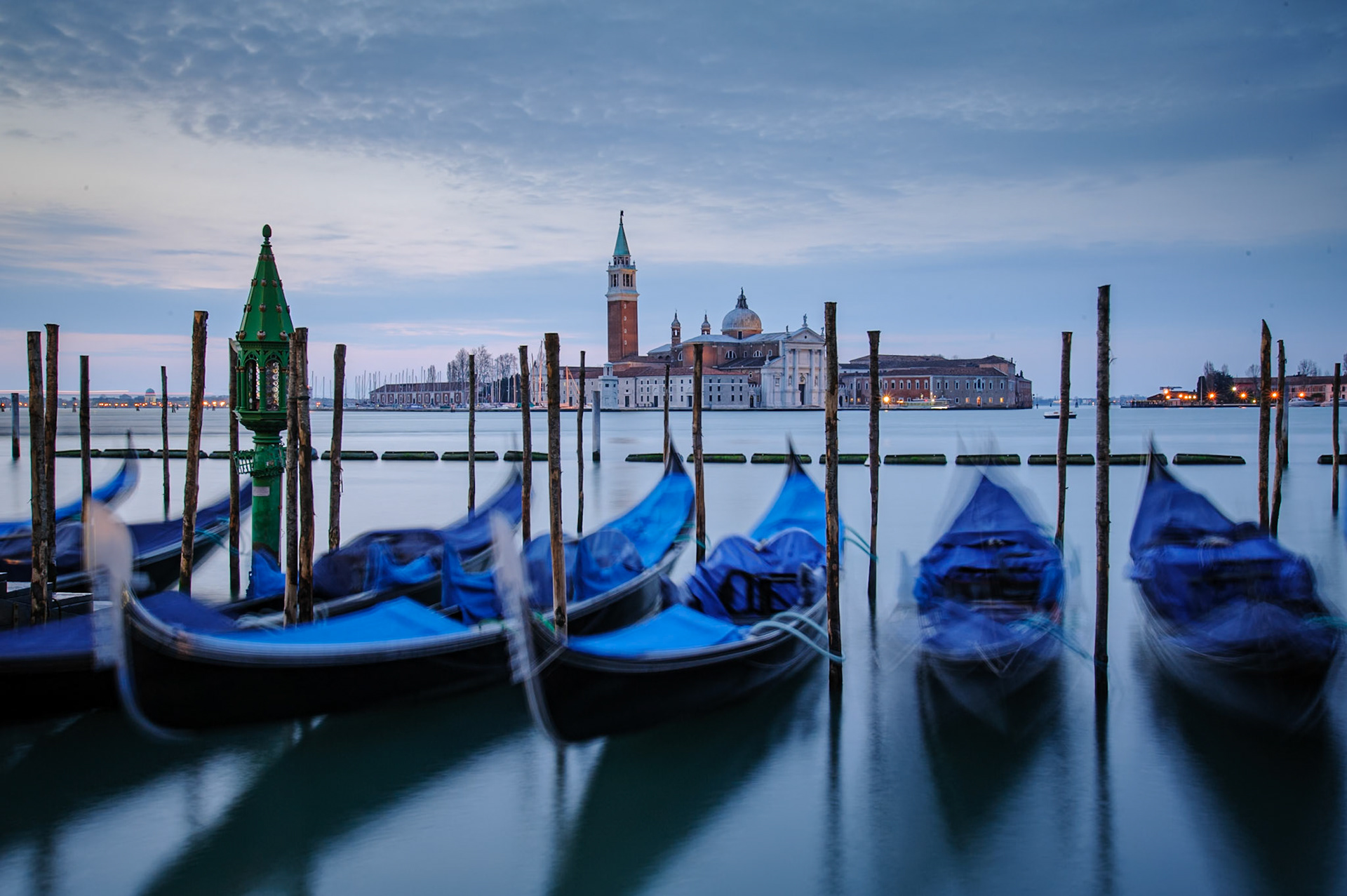 View of San Giorgio Maggiore from San Marco Gondola station 2013
