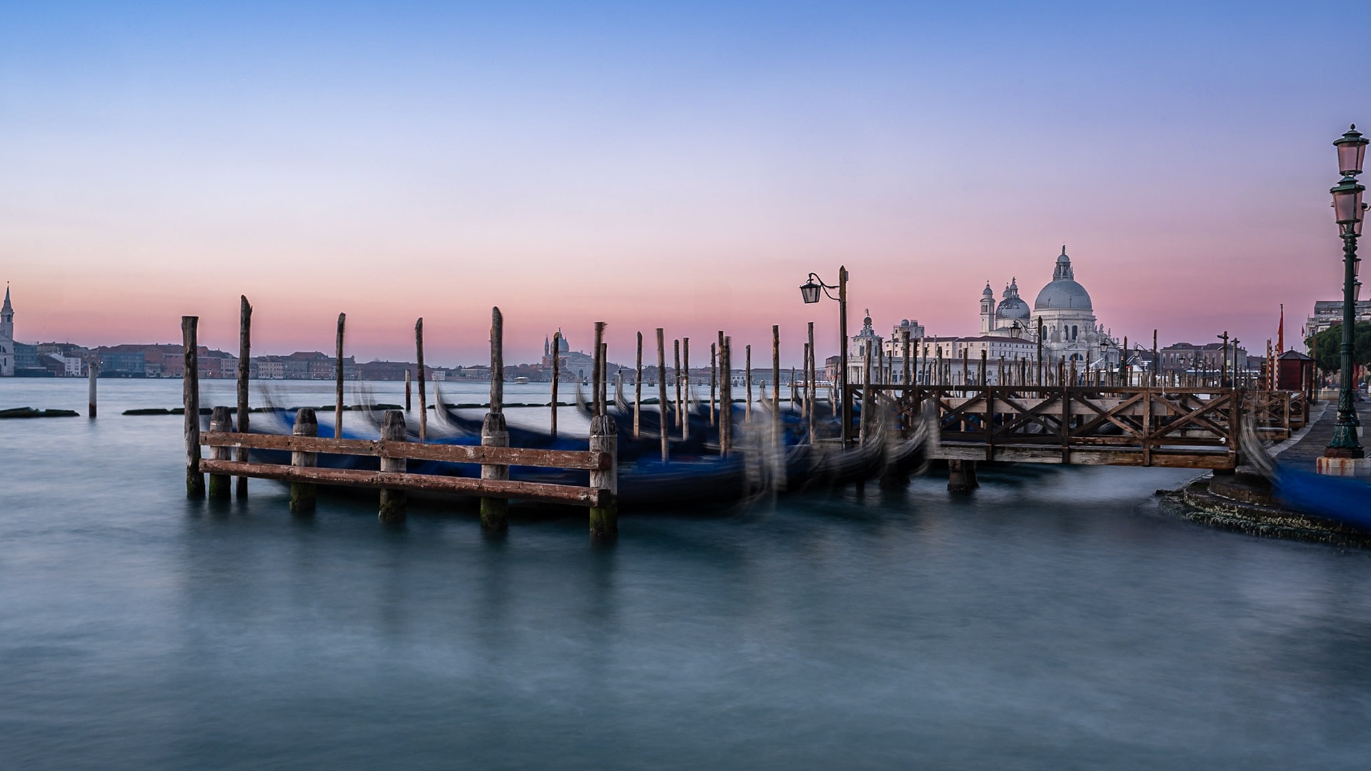 Basilica Santa Maria della Salute sunrise