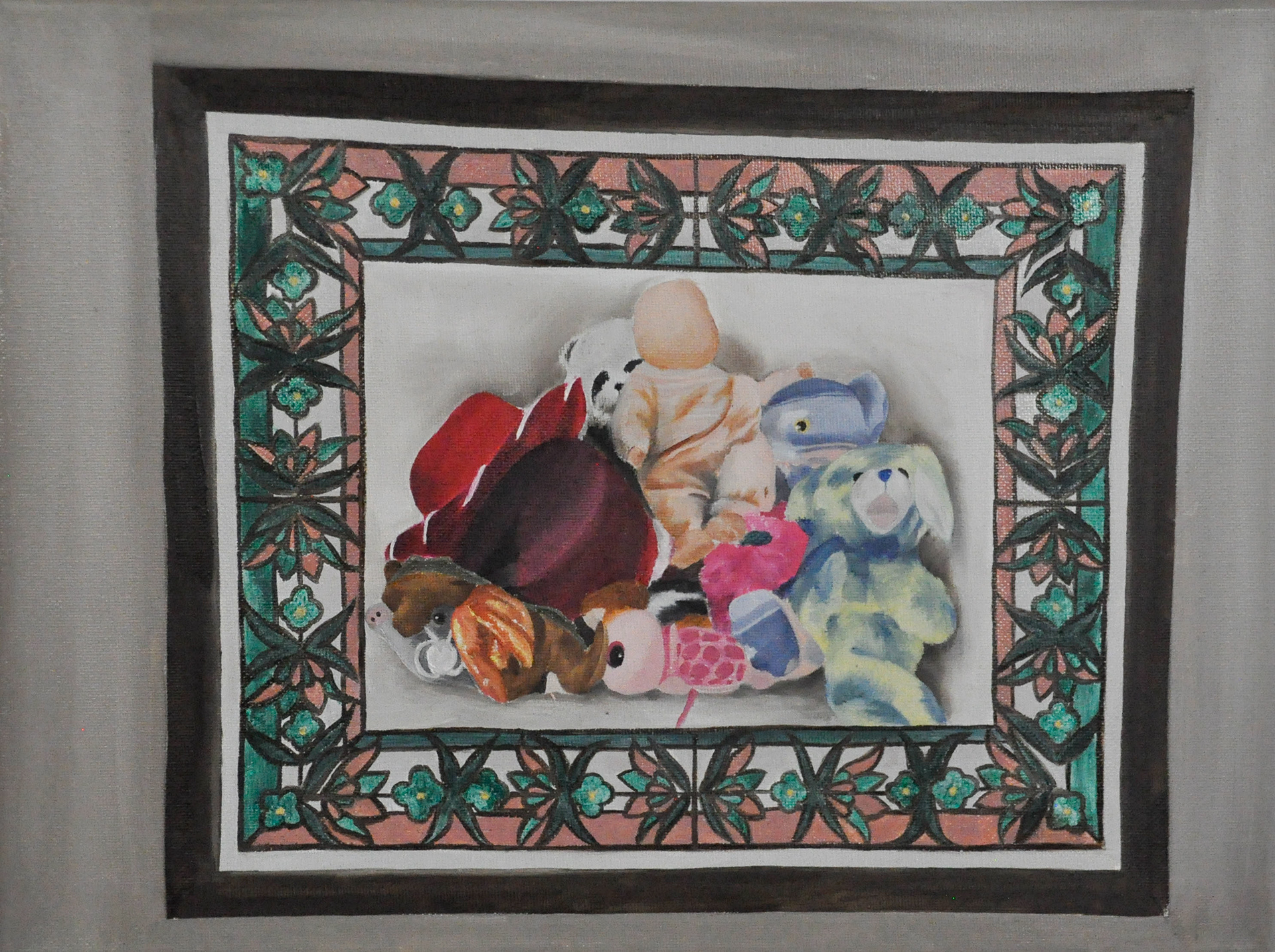 Self- Reflection #3, 16 in x 12 in, Oil on Canvas, 2021