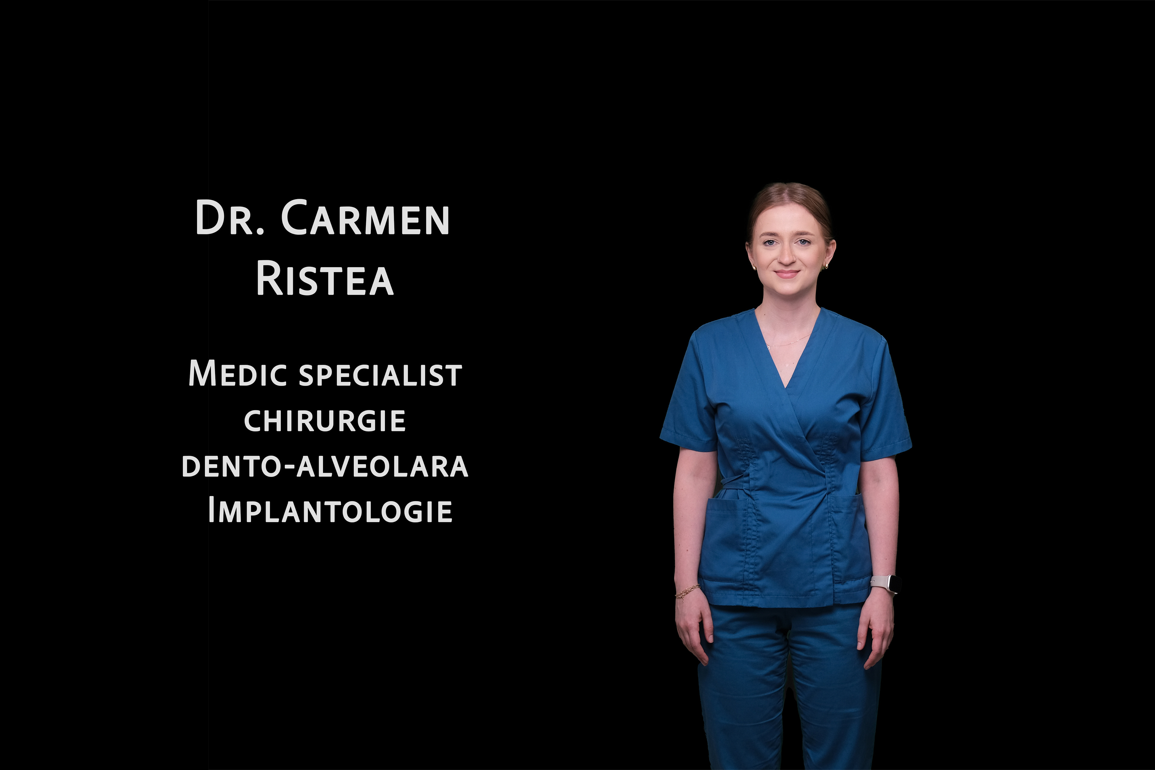 Medic specialist chirurgie dento-alveolară, implantologie dr. Carmen Ristea
