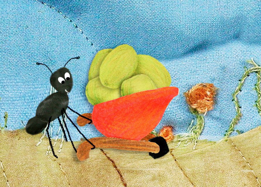 High Five Magazine, Down the Ant Hole Illustrations, detail