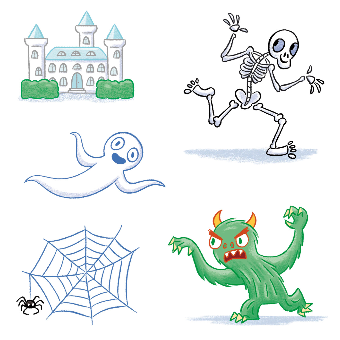 Vignetten Illustrationen / spot illustrations