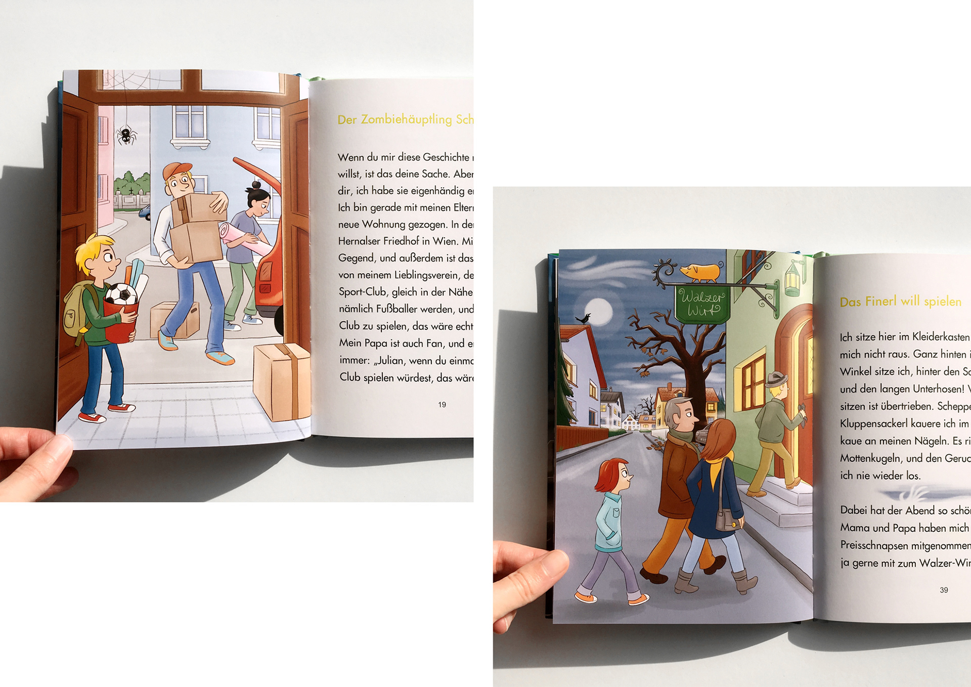 zweite und dritte Geschichte / second and third story