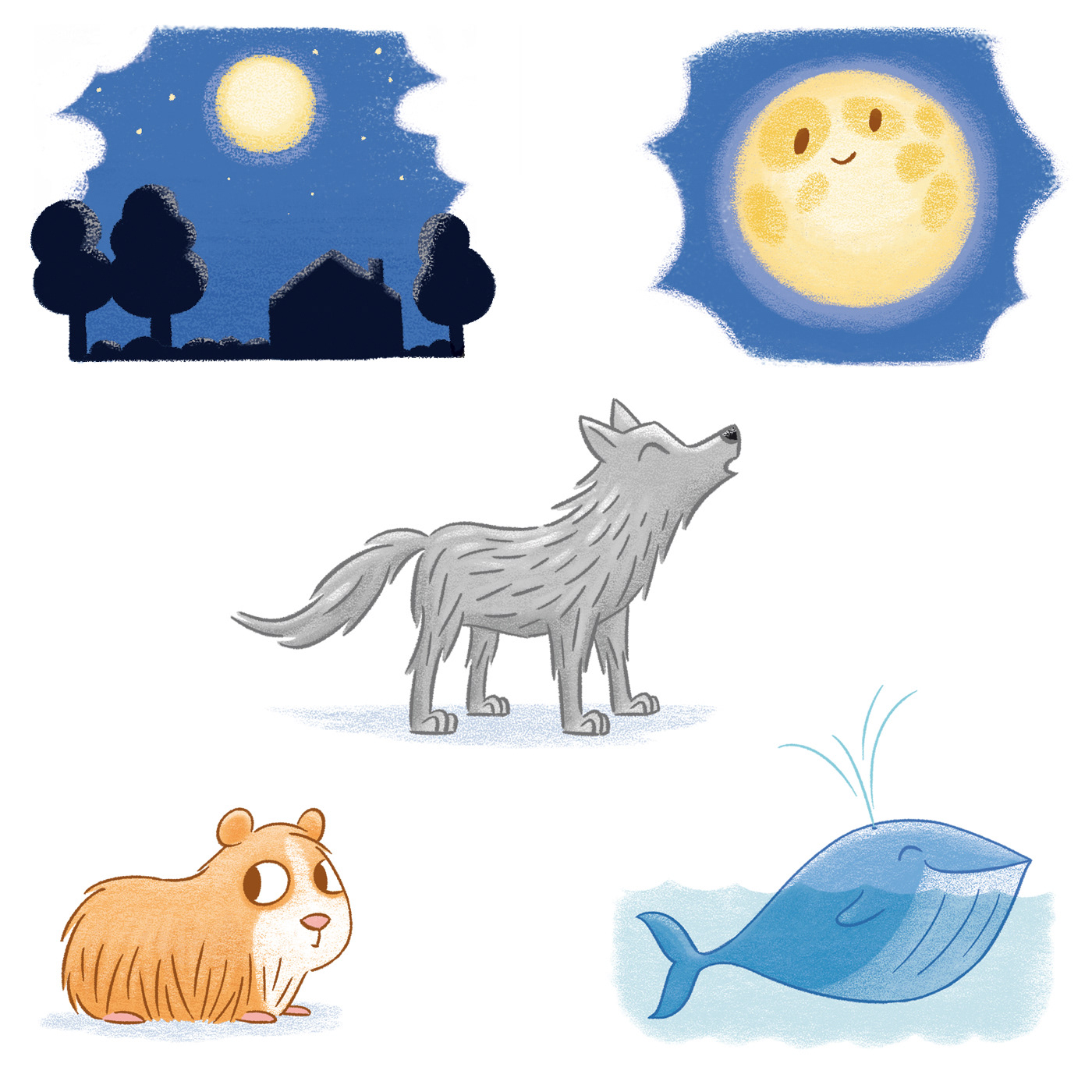 Vignetten Illustrationen / spot illustrations