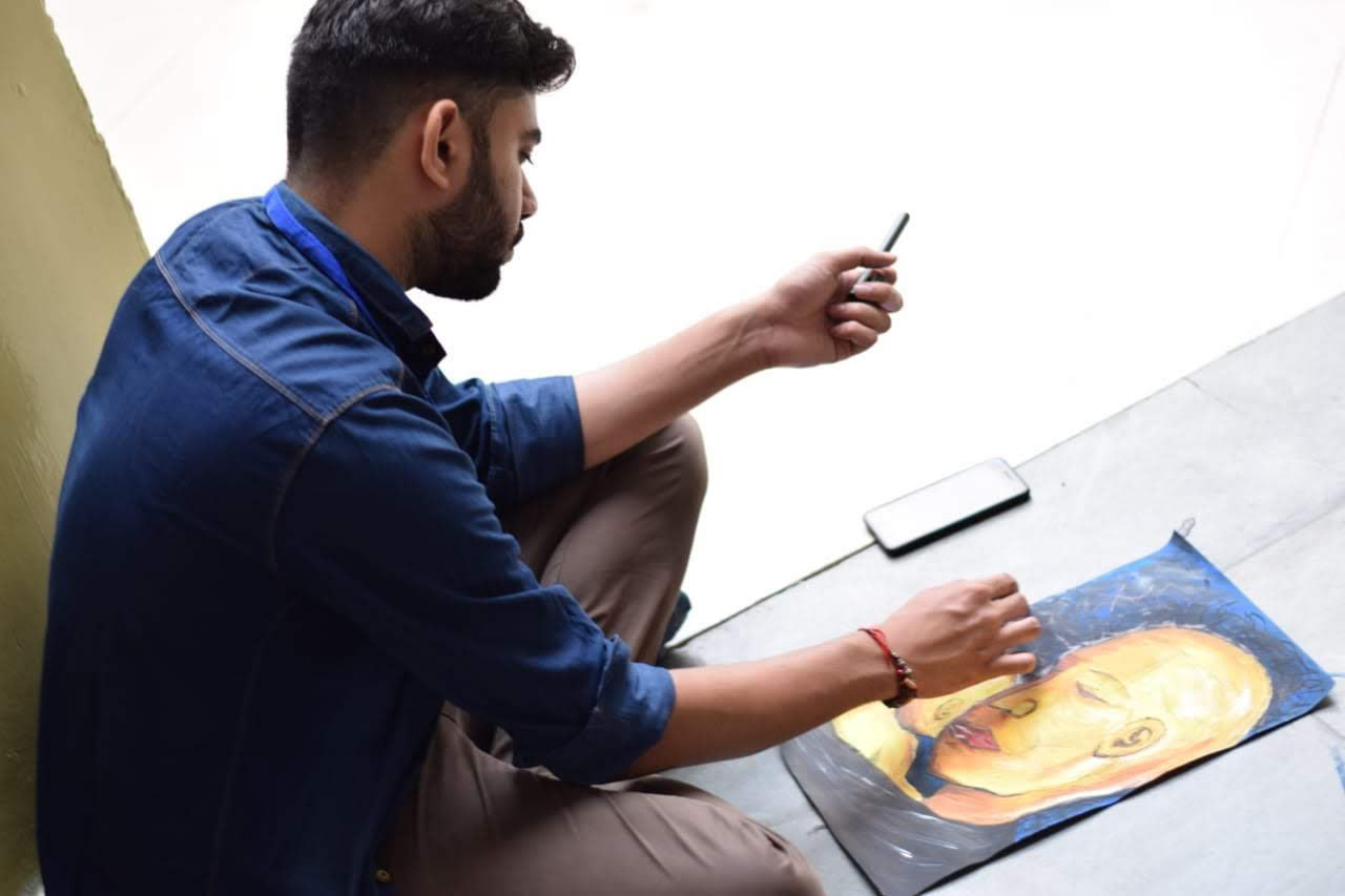 Painting competition at IIT Roorkee