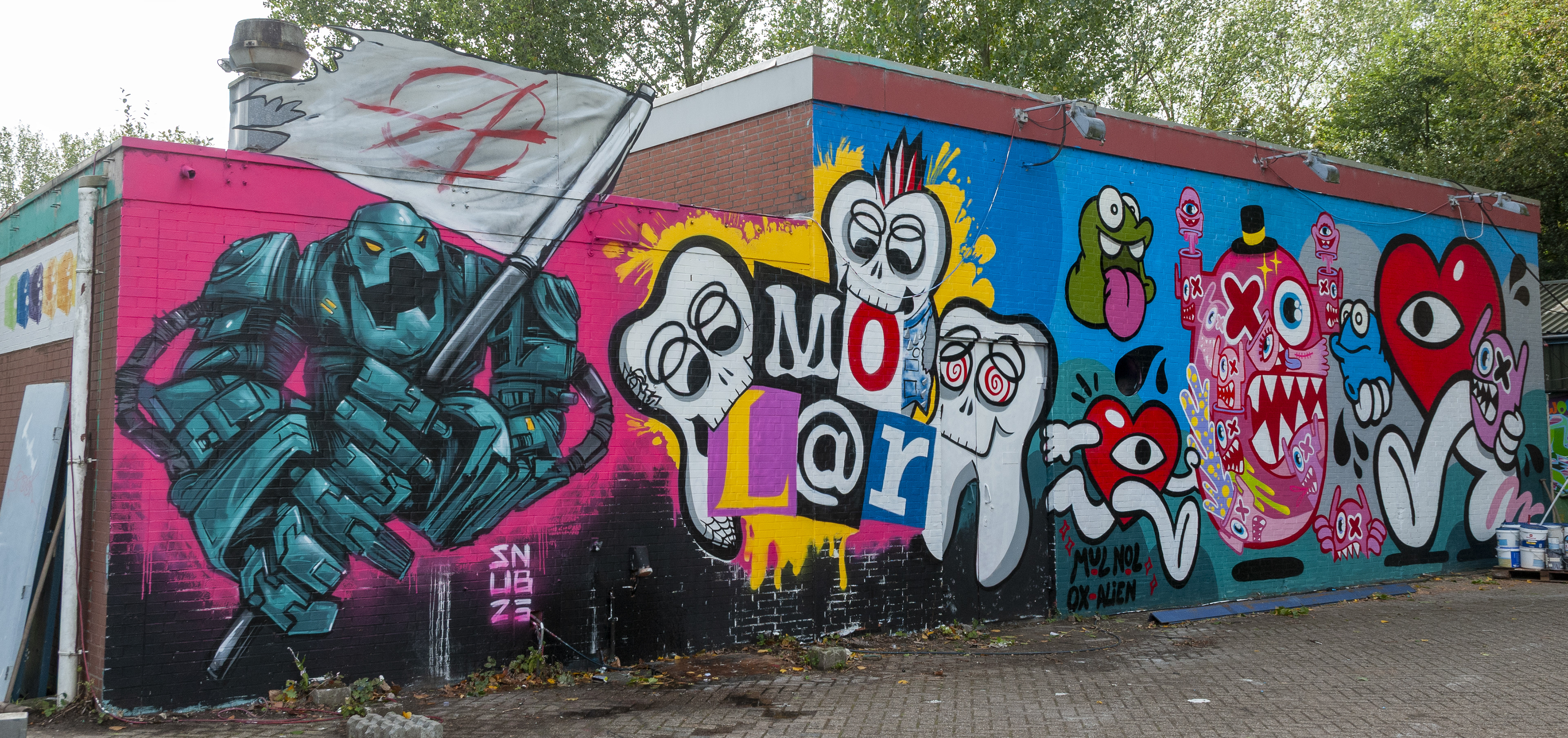 SNUB23. MOLAR  MUL  OXALIEN