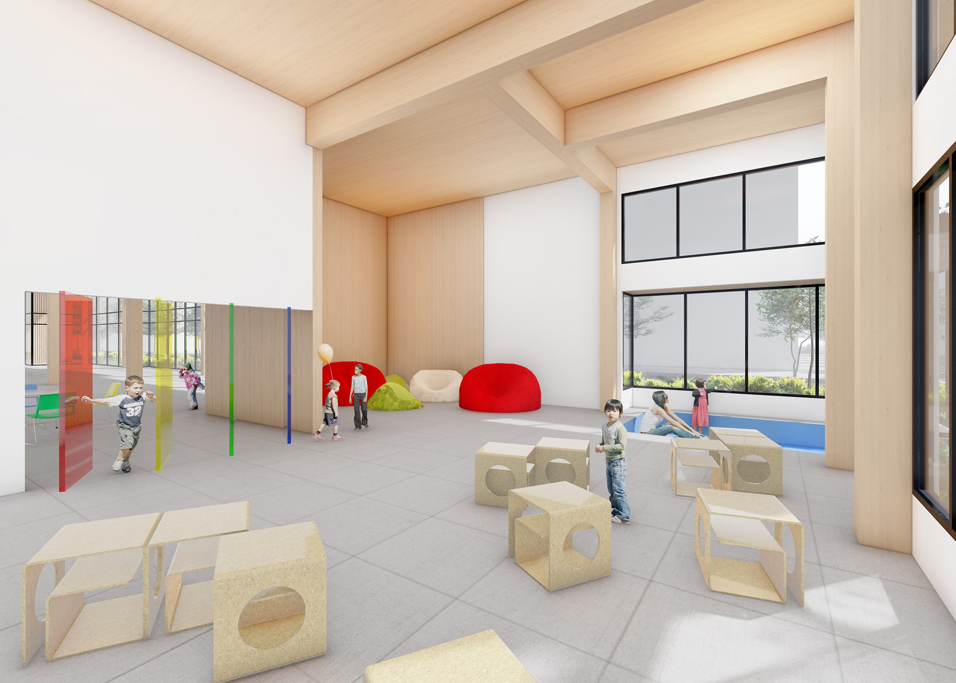 comfortable and adaptable learning space