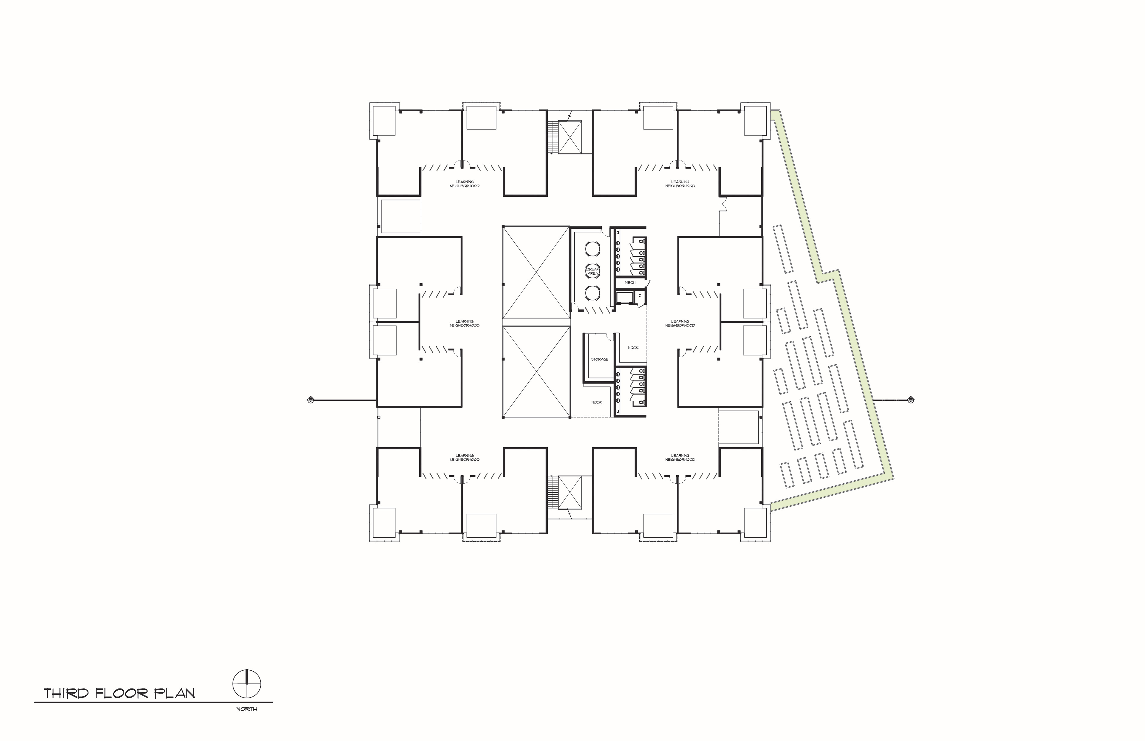 third floor plan