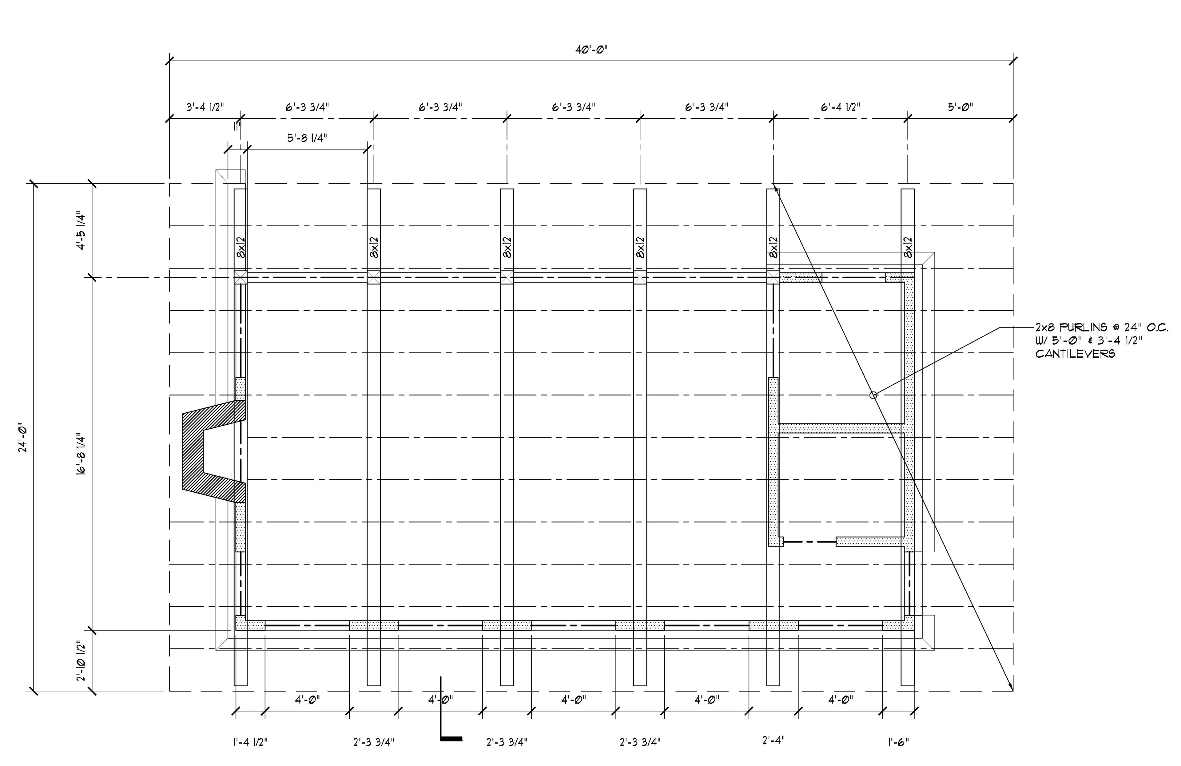 roof framing plan