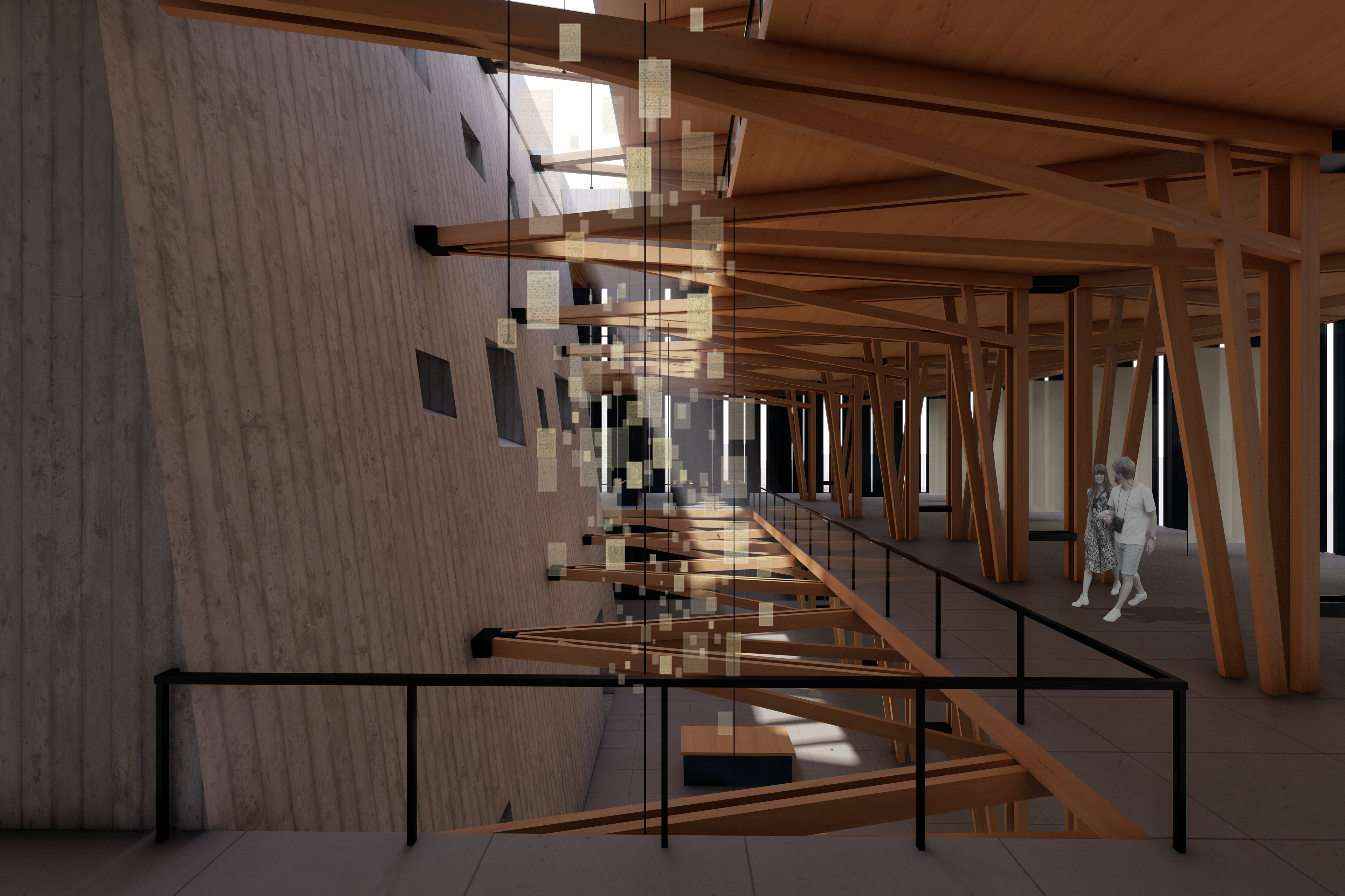 exhibition: "If All the Sky were Paper"