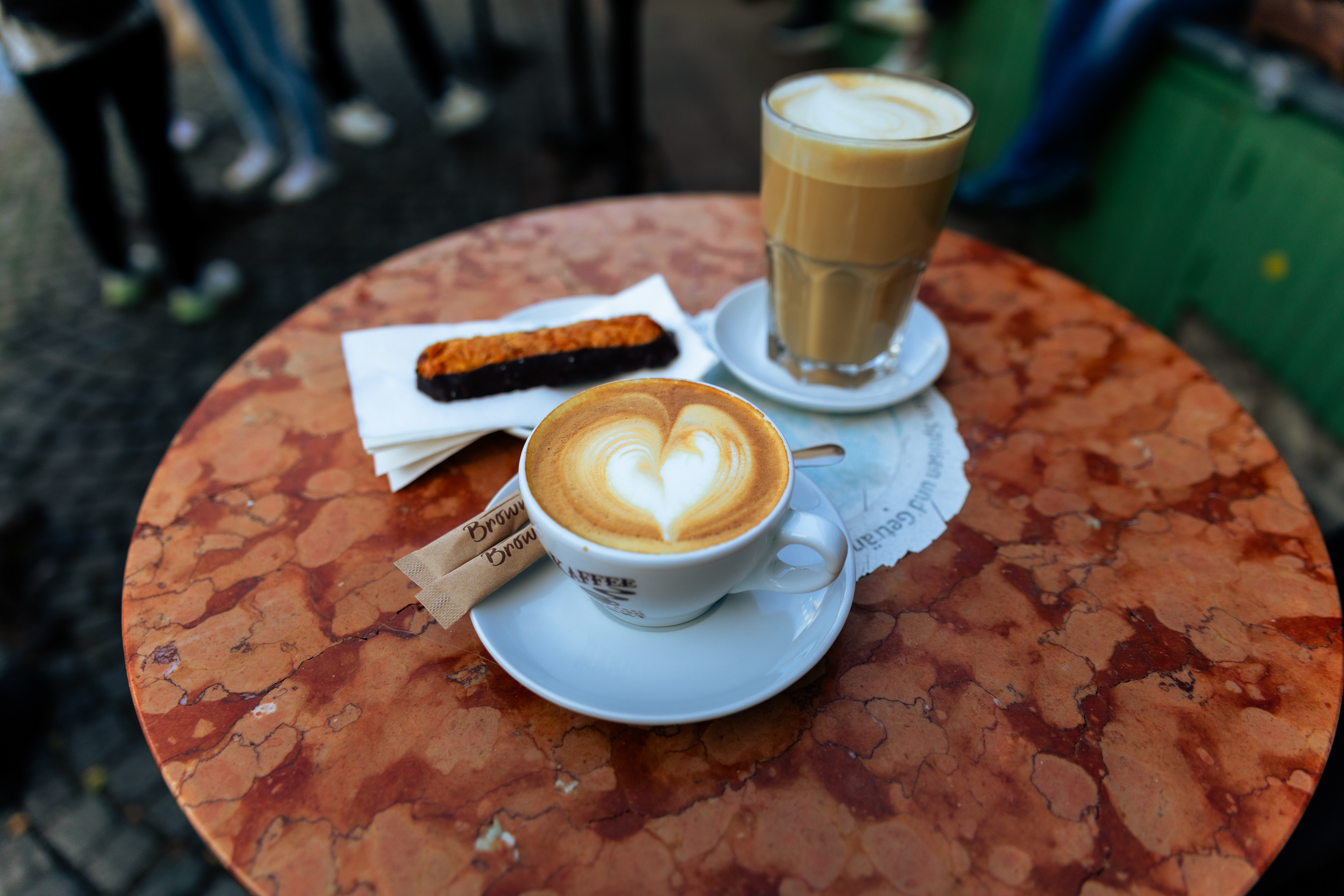Cafe in Munich (cellphone picture)