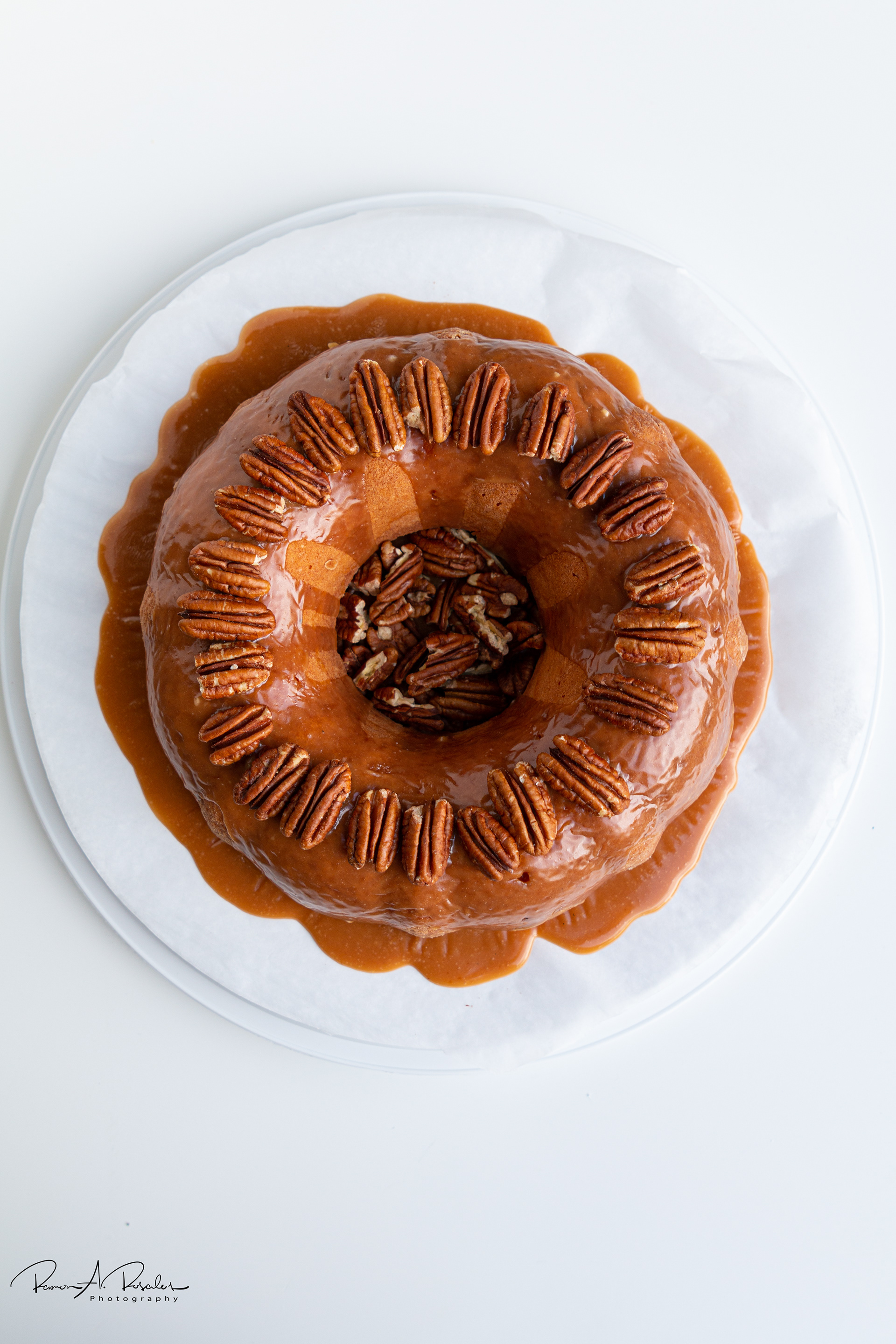 Caramel Pecan Bundt Cake