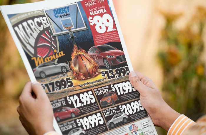 Newspaper Print Ad