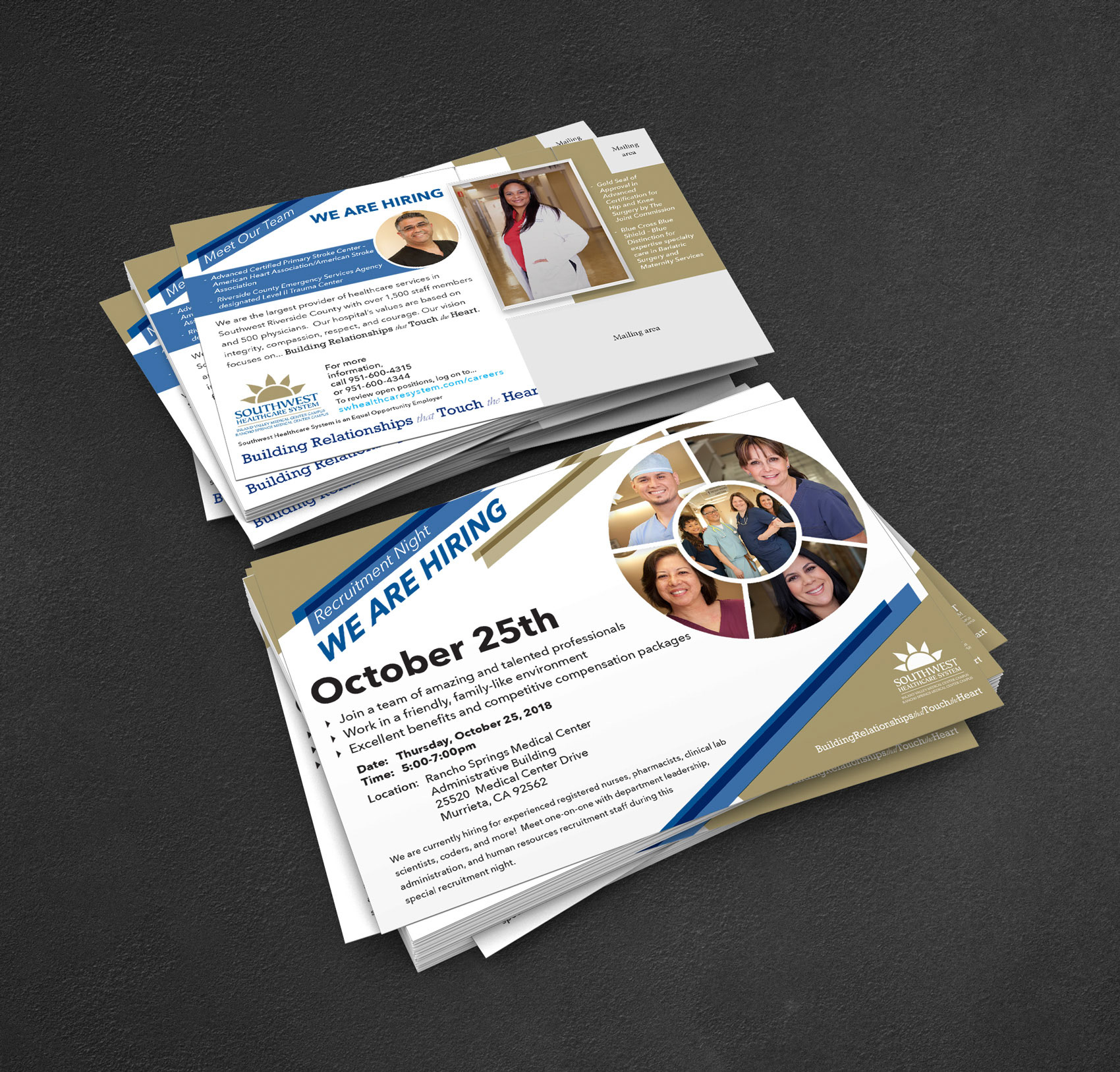 Postcard done for Hospital