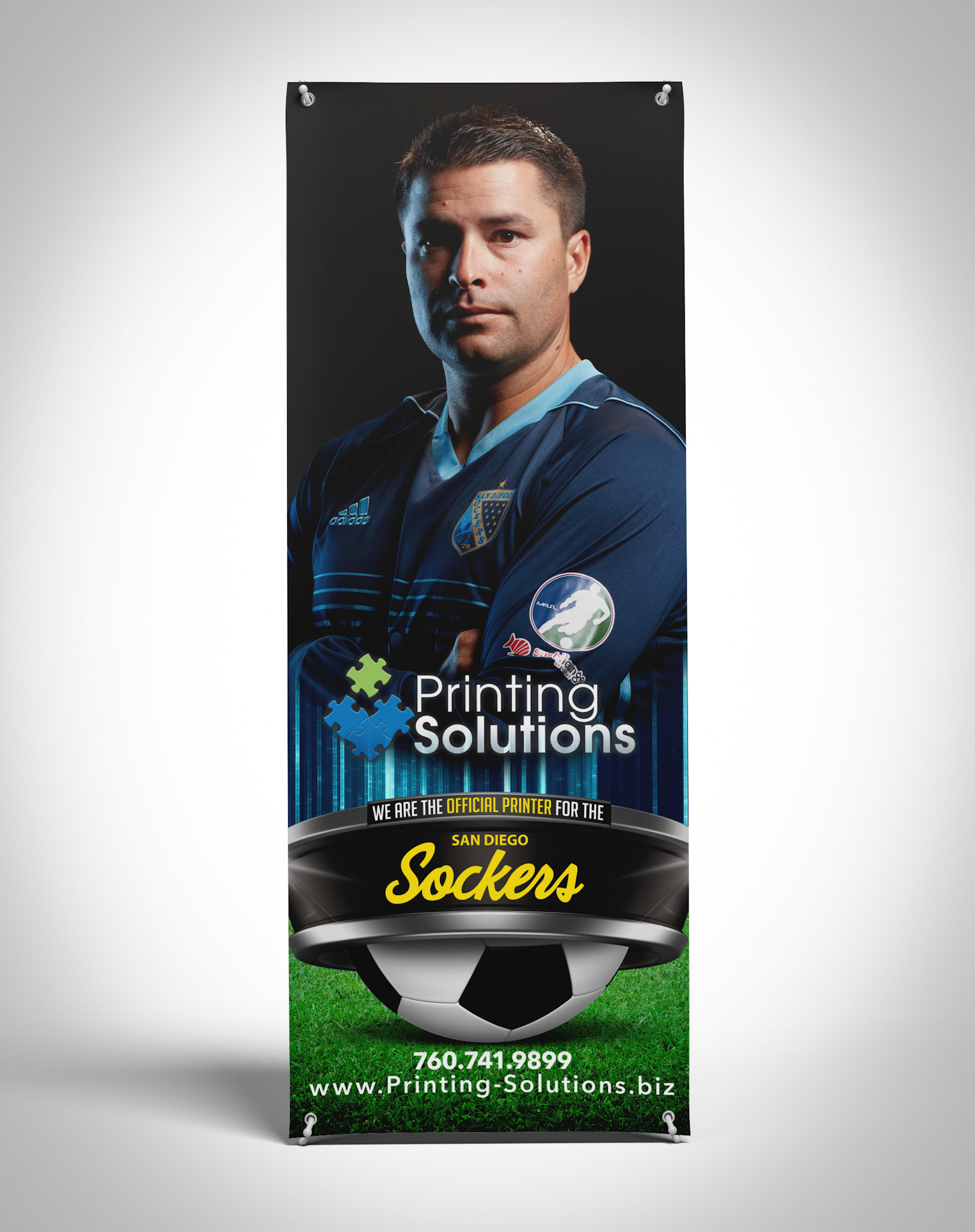 Banner Design for Soccer Team