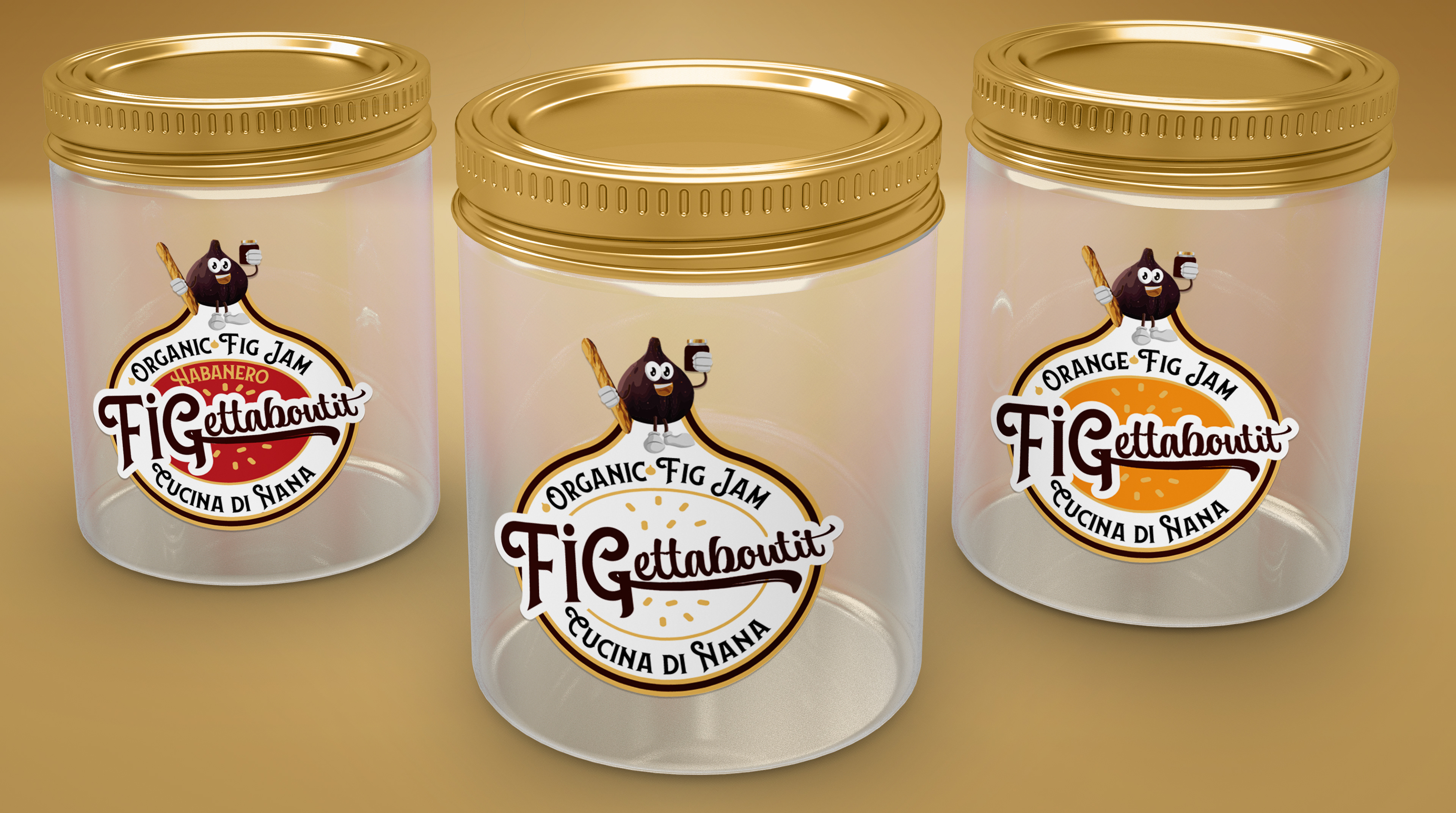 Client wanted something that will stand out on a shelf