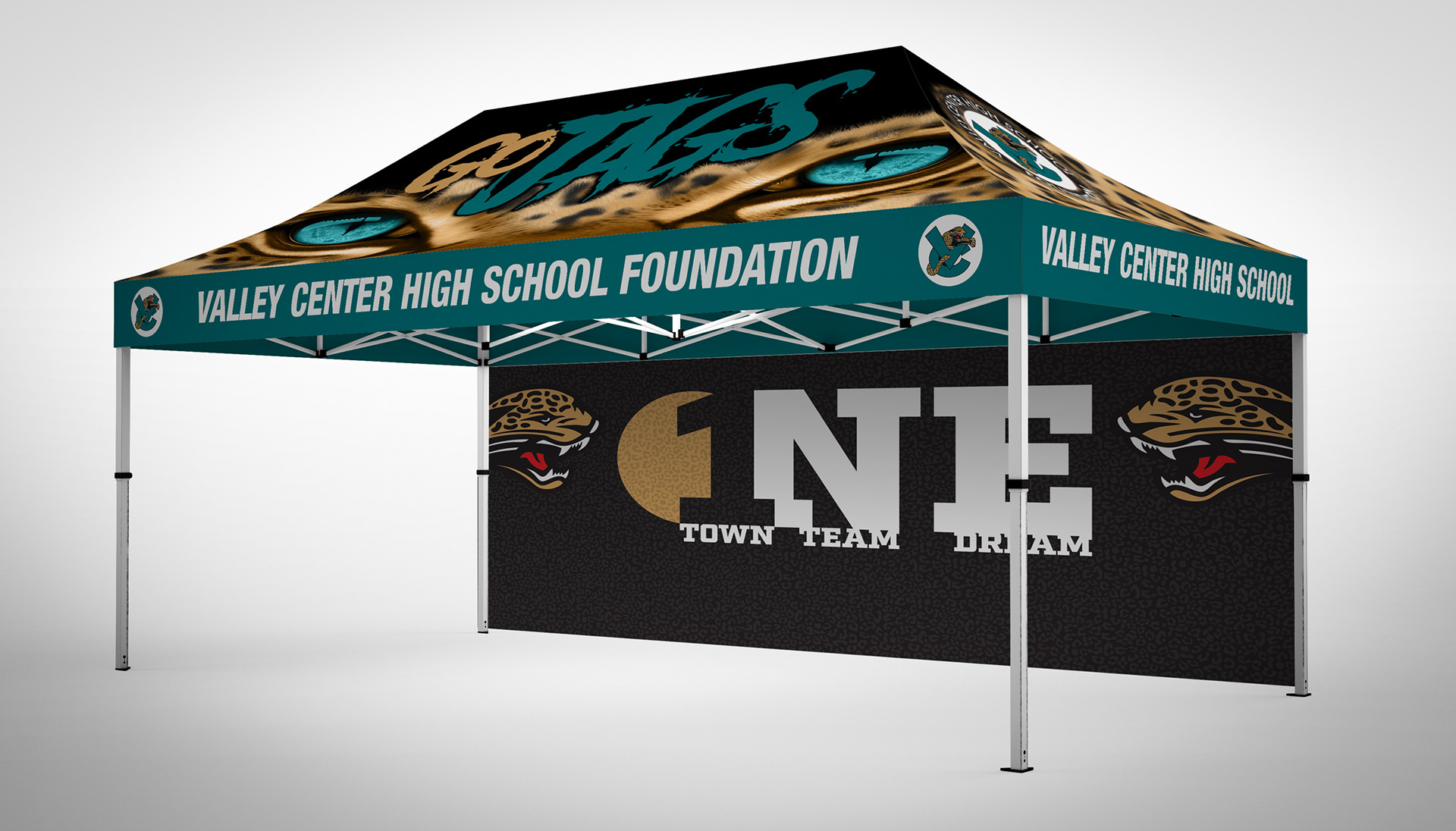 Design/Mockup for High School Canopy