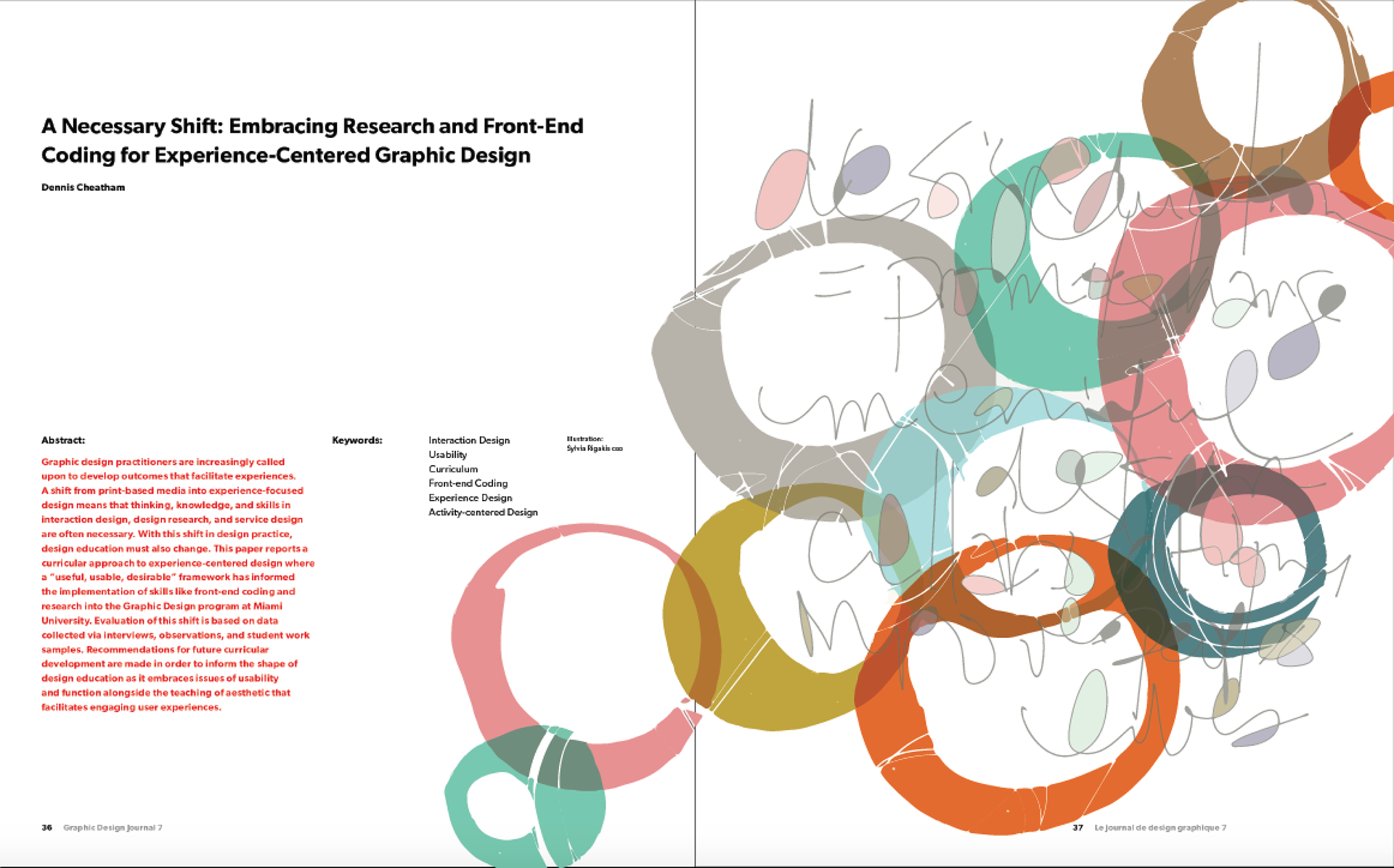 Illustration for GDC Journal 6 Magazine