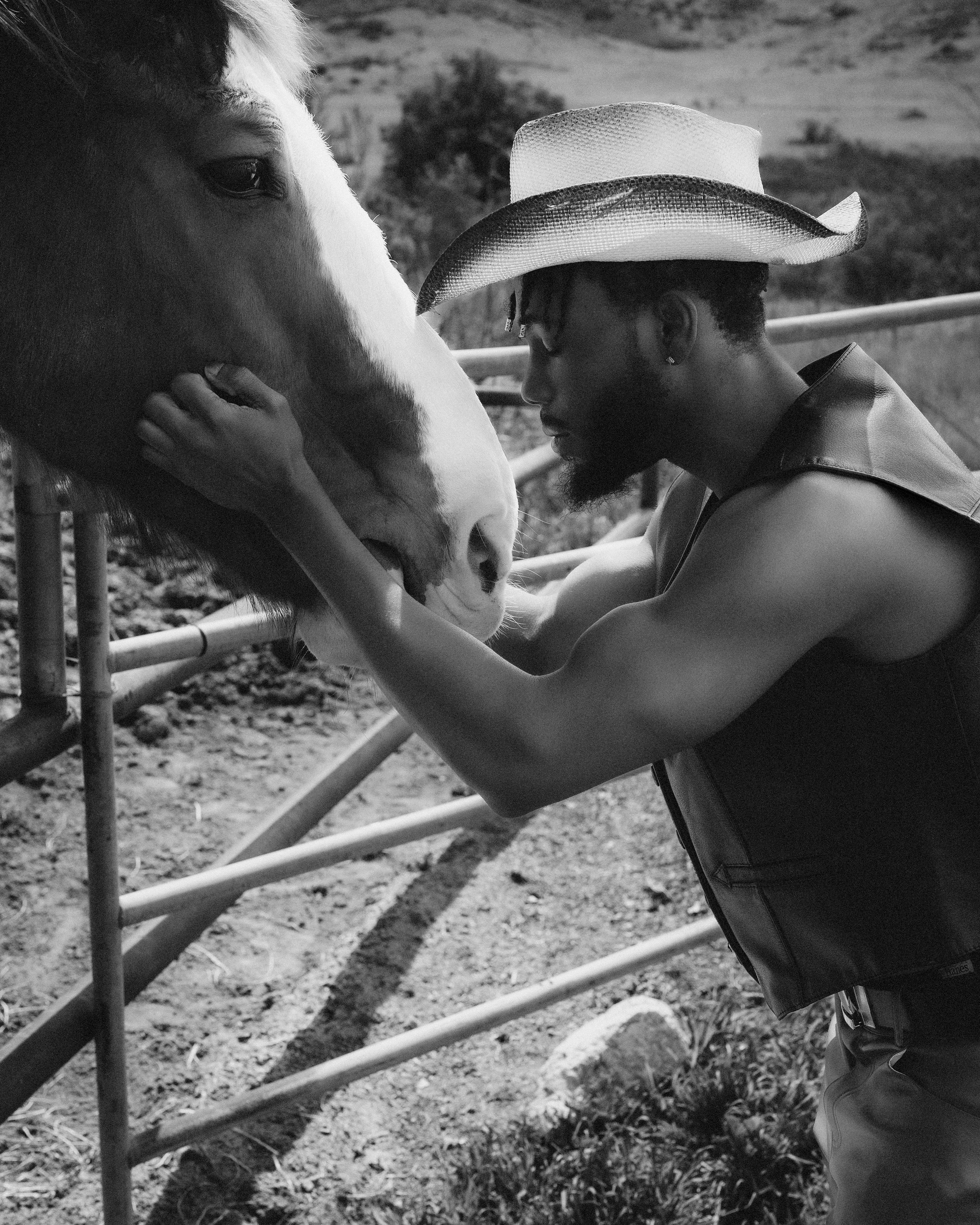 "A Man and His Horse"