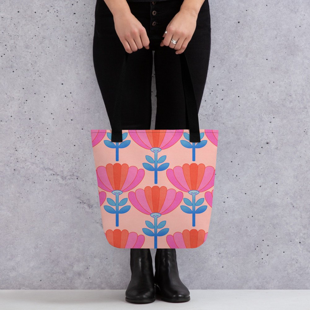 Zen Flower Tote Bag