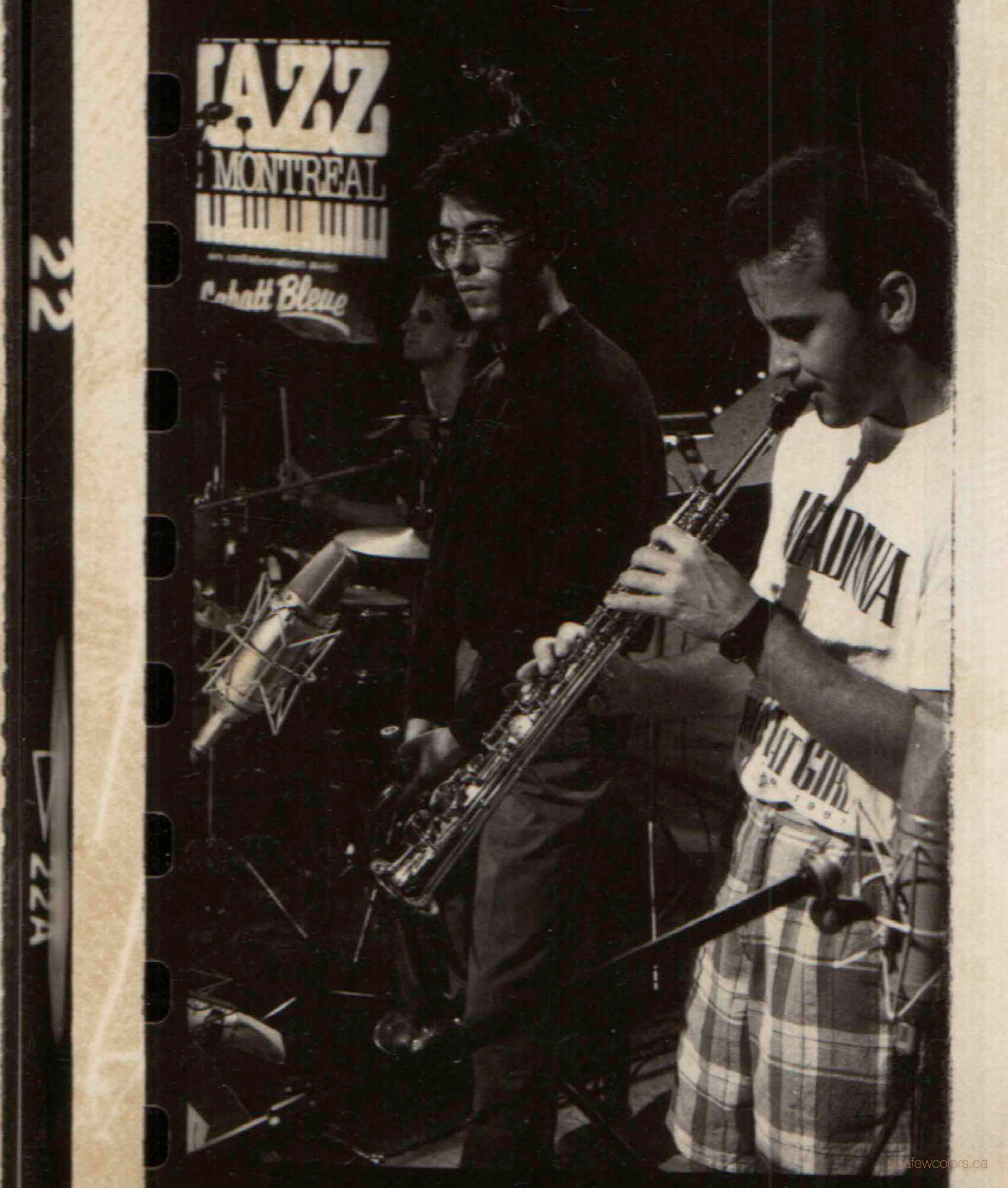 Montreal International Jazz Festival 1989 soundcheck
