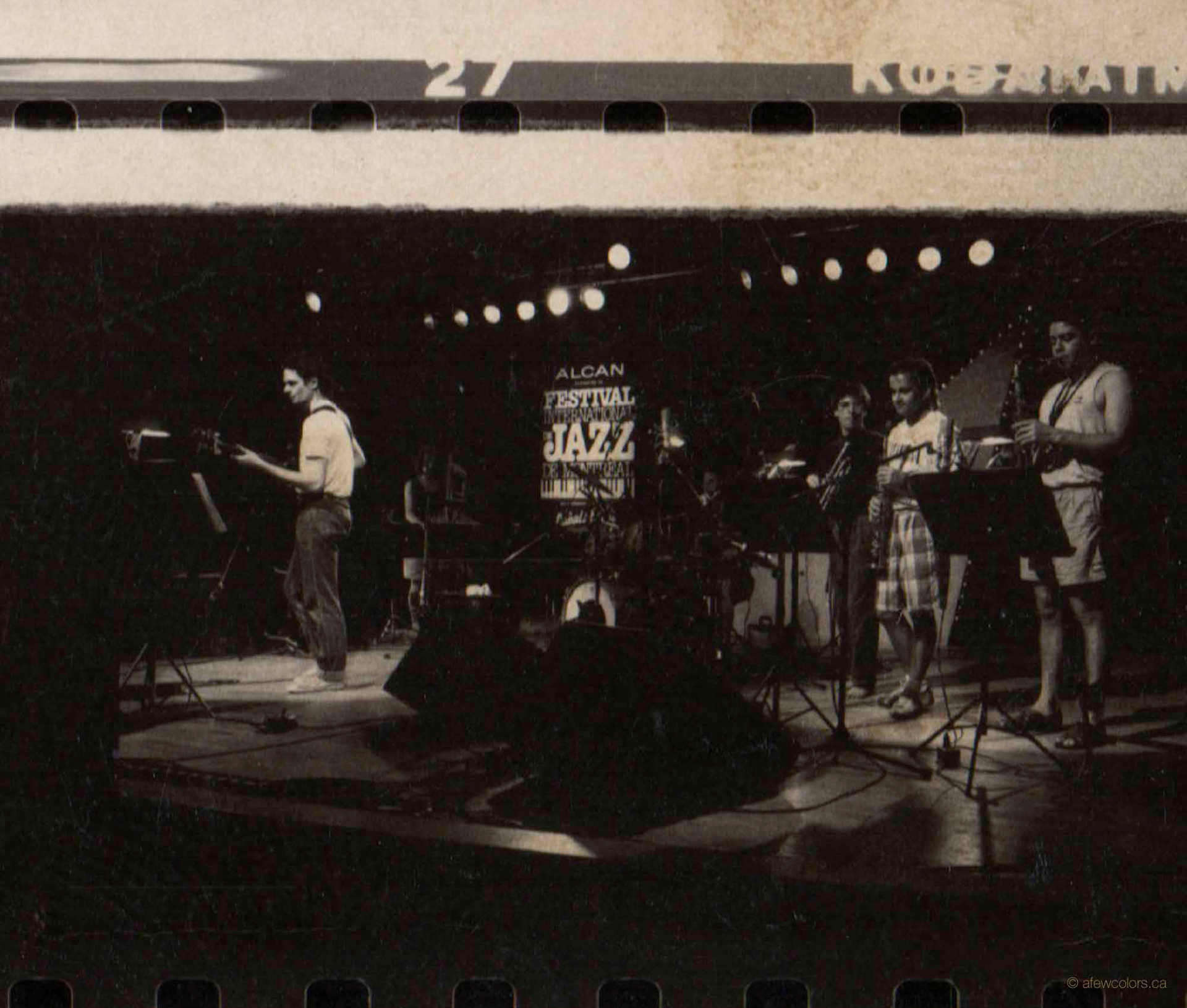 Montreal International Jazz Festival 1989 soundcheck