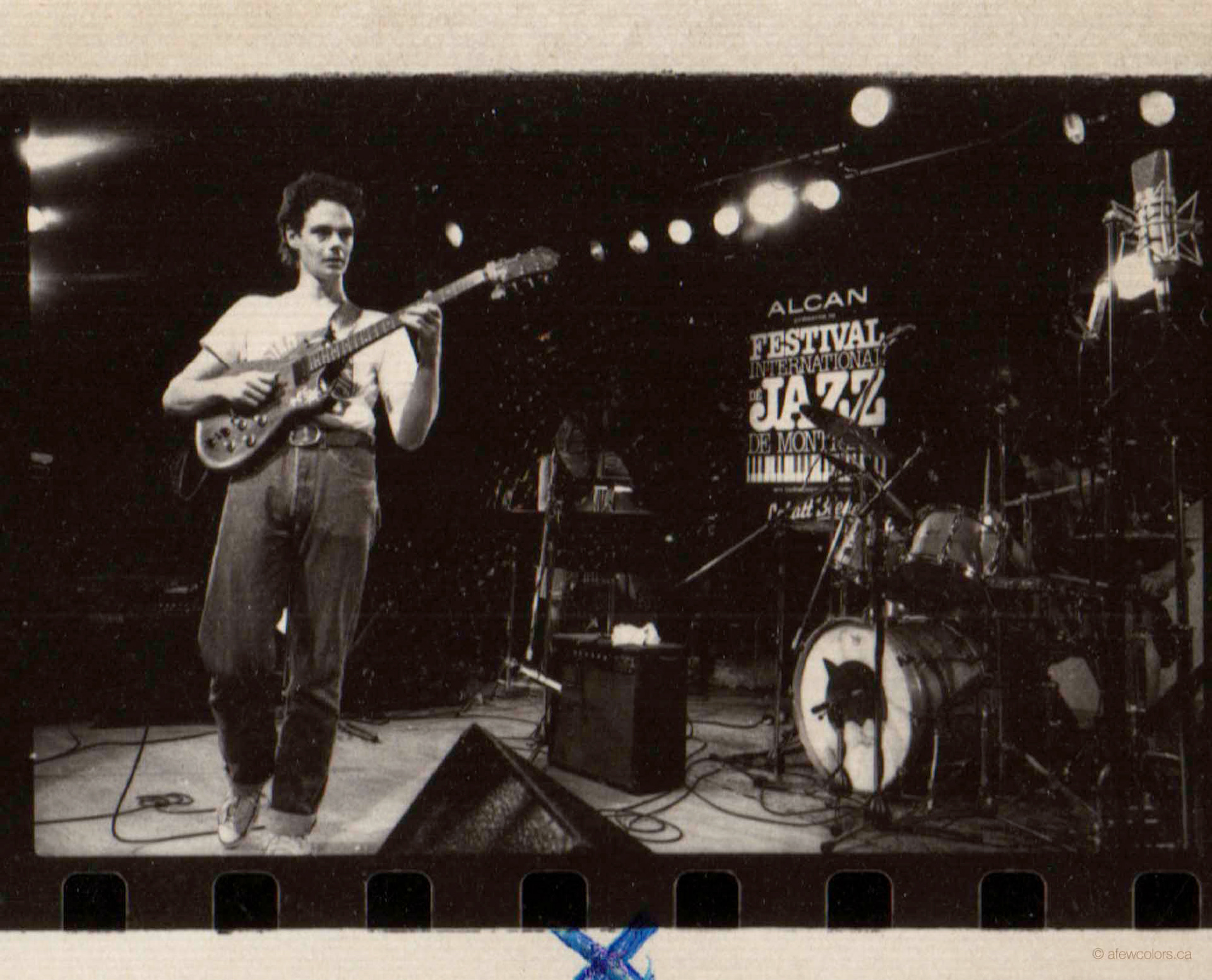 Montreal International Jazz Festival 1989 soundcheck