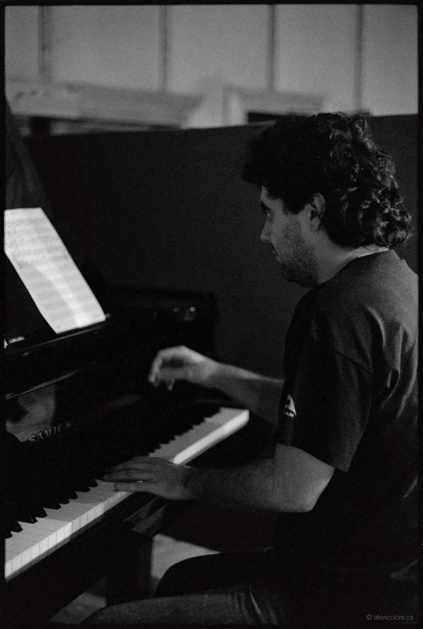 black & white photo of Jeff Johnston