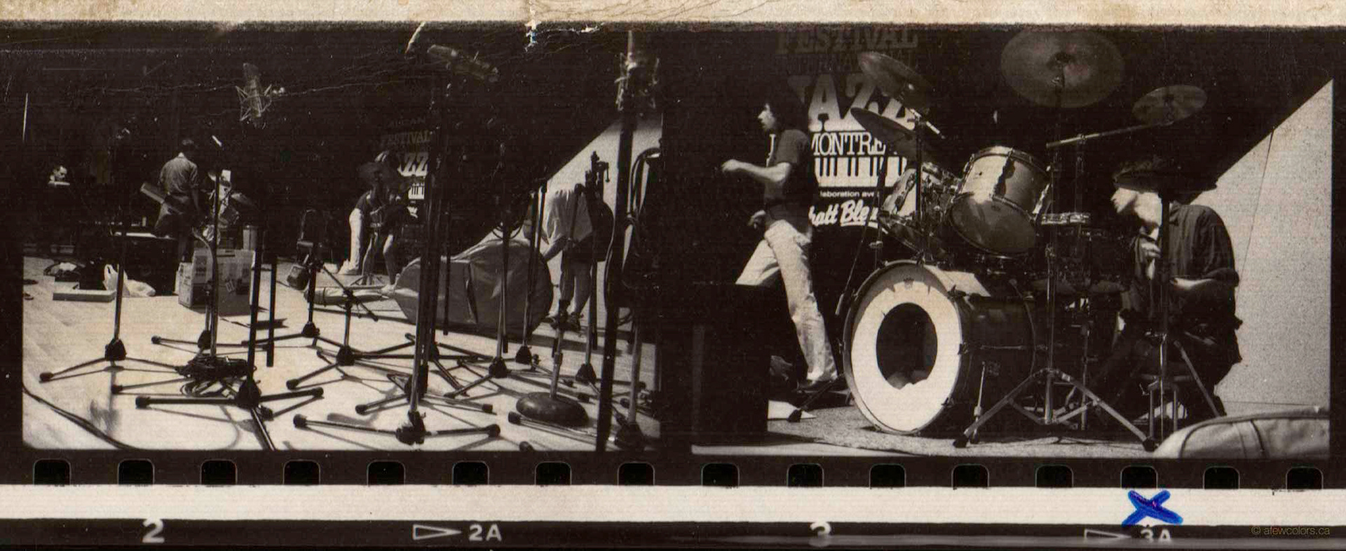 Montreal International Jazz Festival 1989 soundcheck