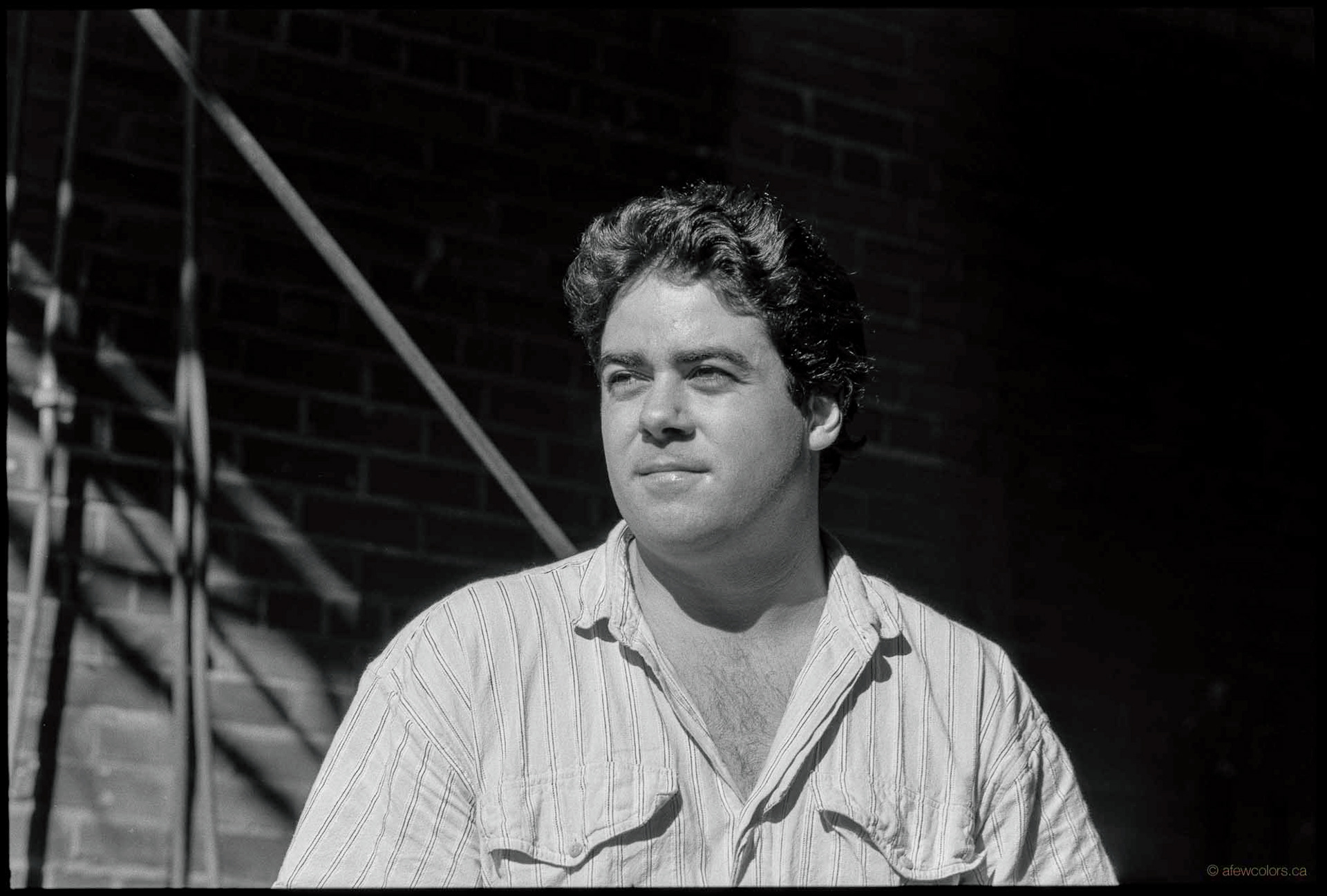 black & white photo of André Leroux