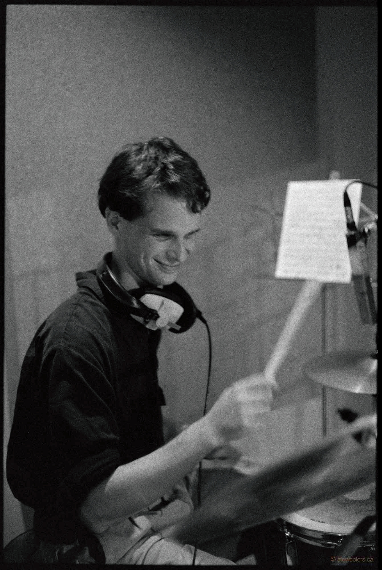 Jon Miller during the 1988 recording of A Few Colors CD