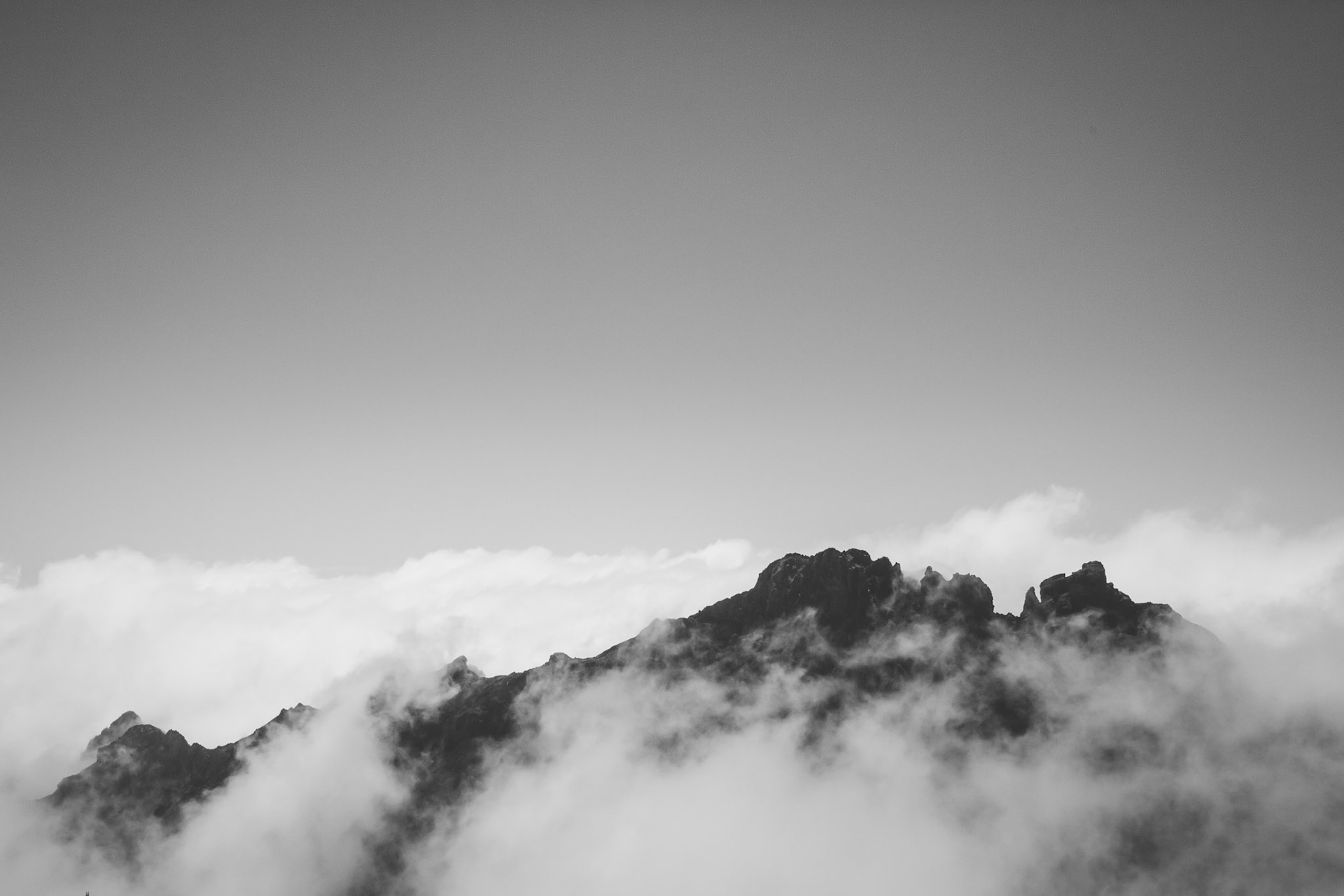Above the clouds