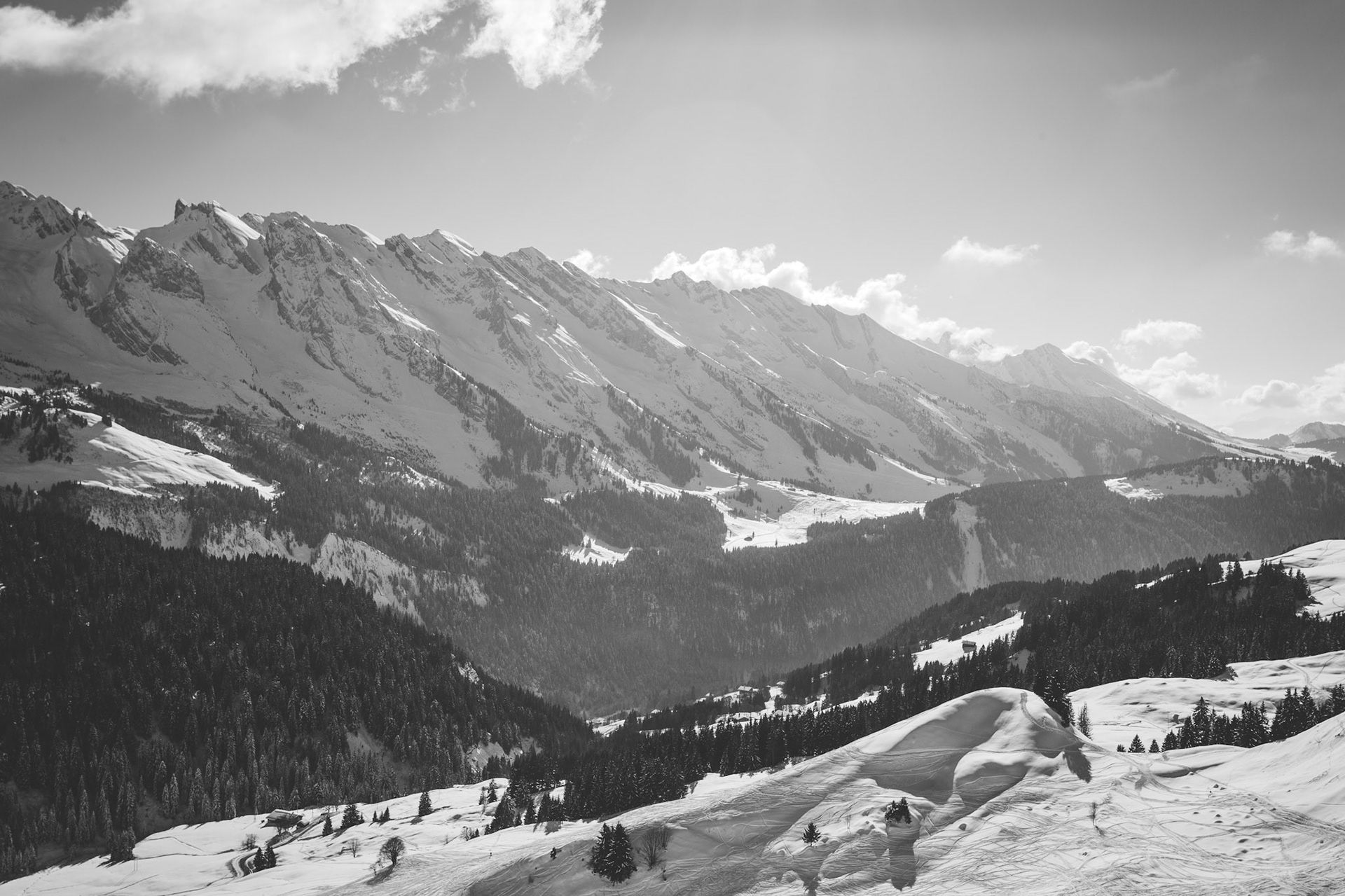 Les Aravis B&W